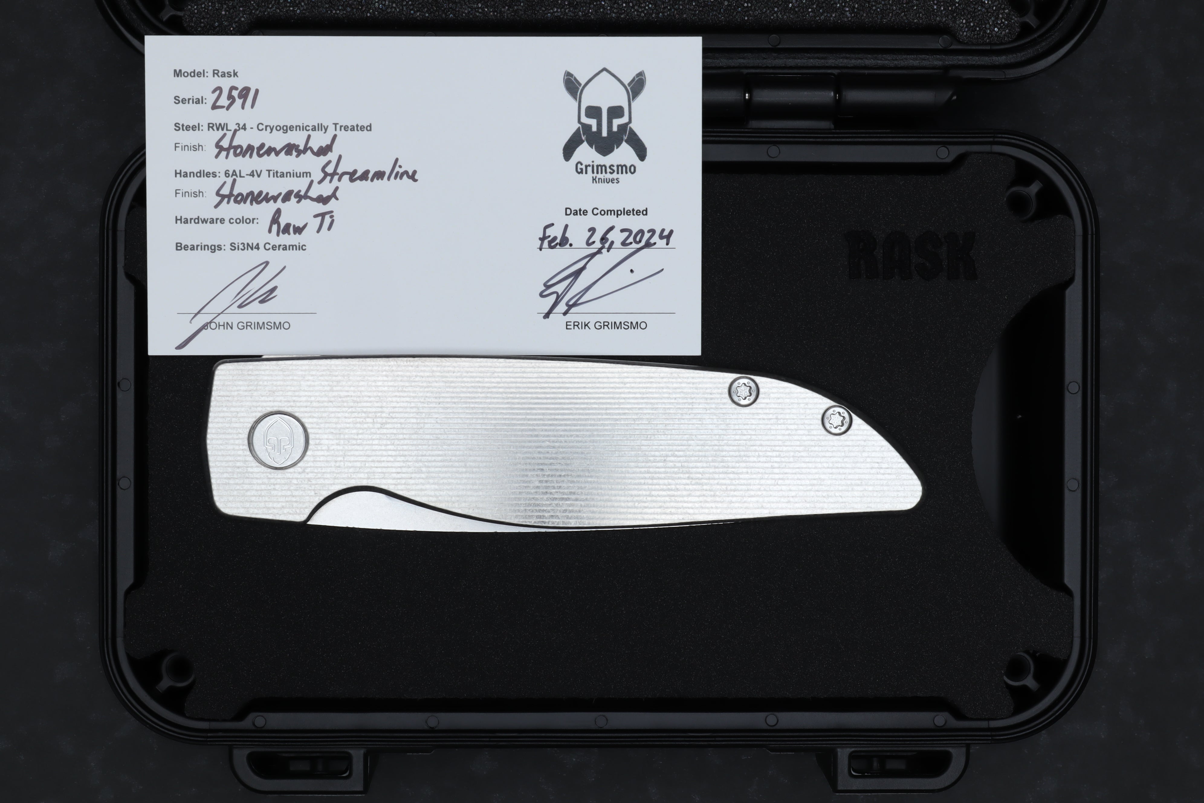 Rask #2591 9278340228