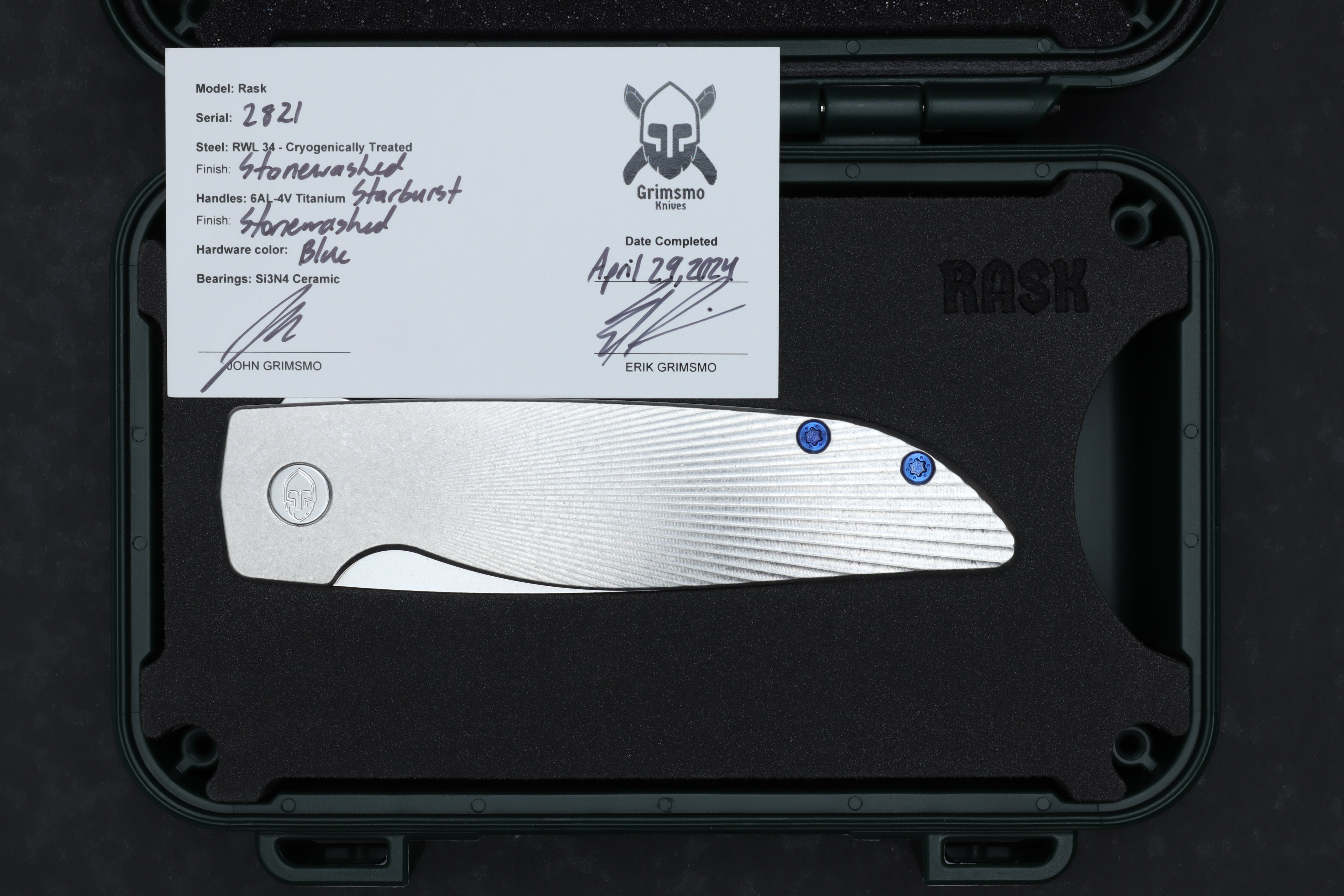 Rask #2821 9278340429