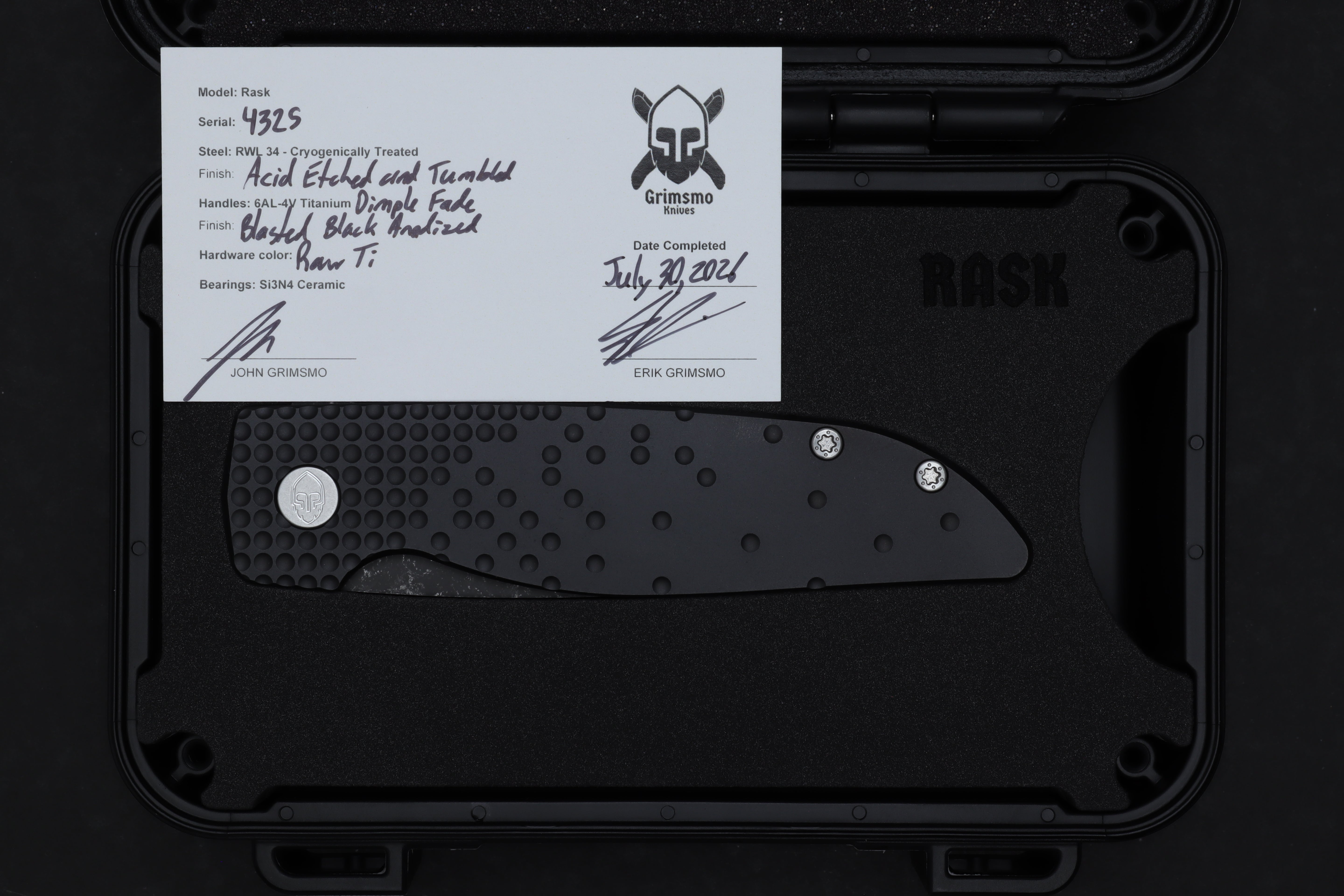 Rask #4325 9278340804
