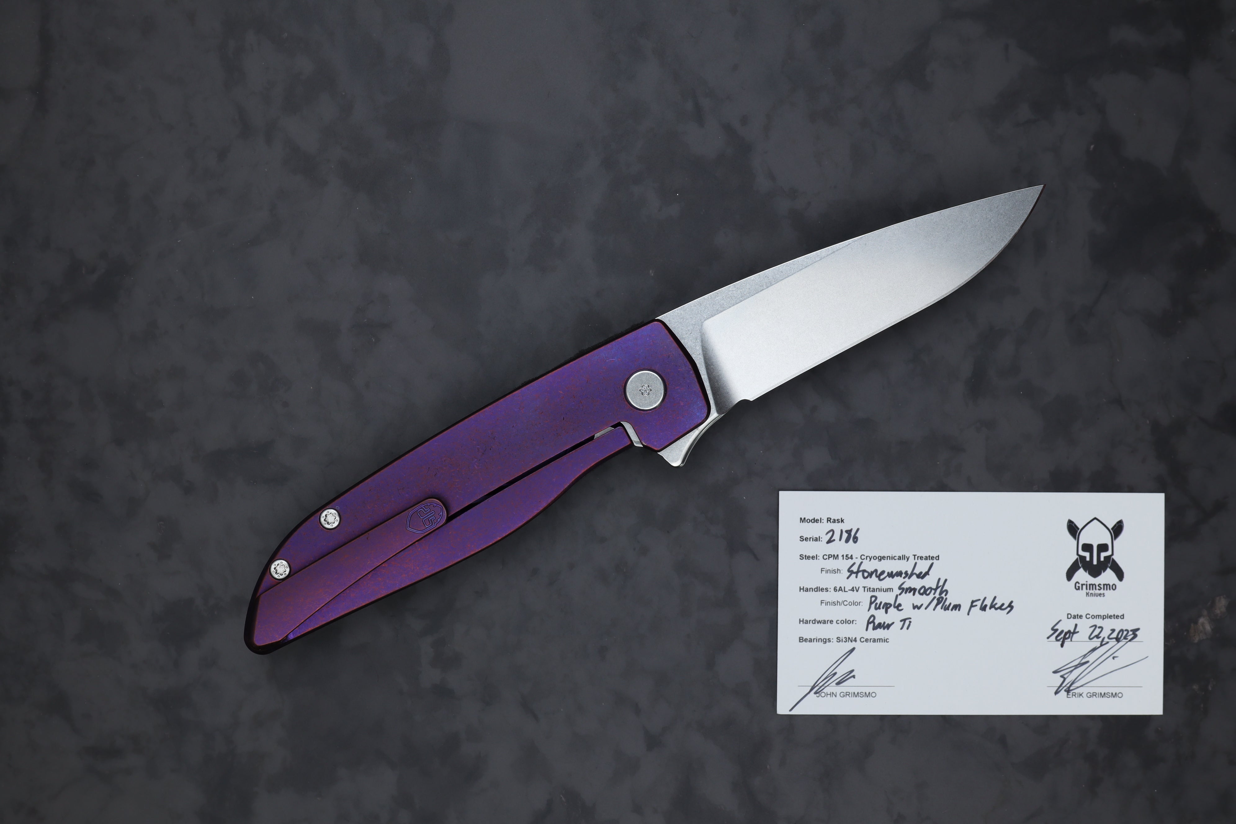 Rask #2186 83457270927