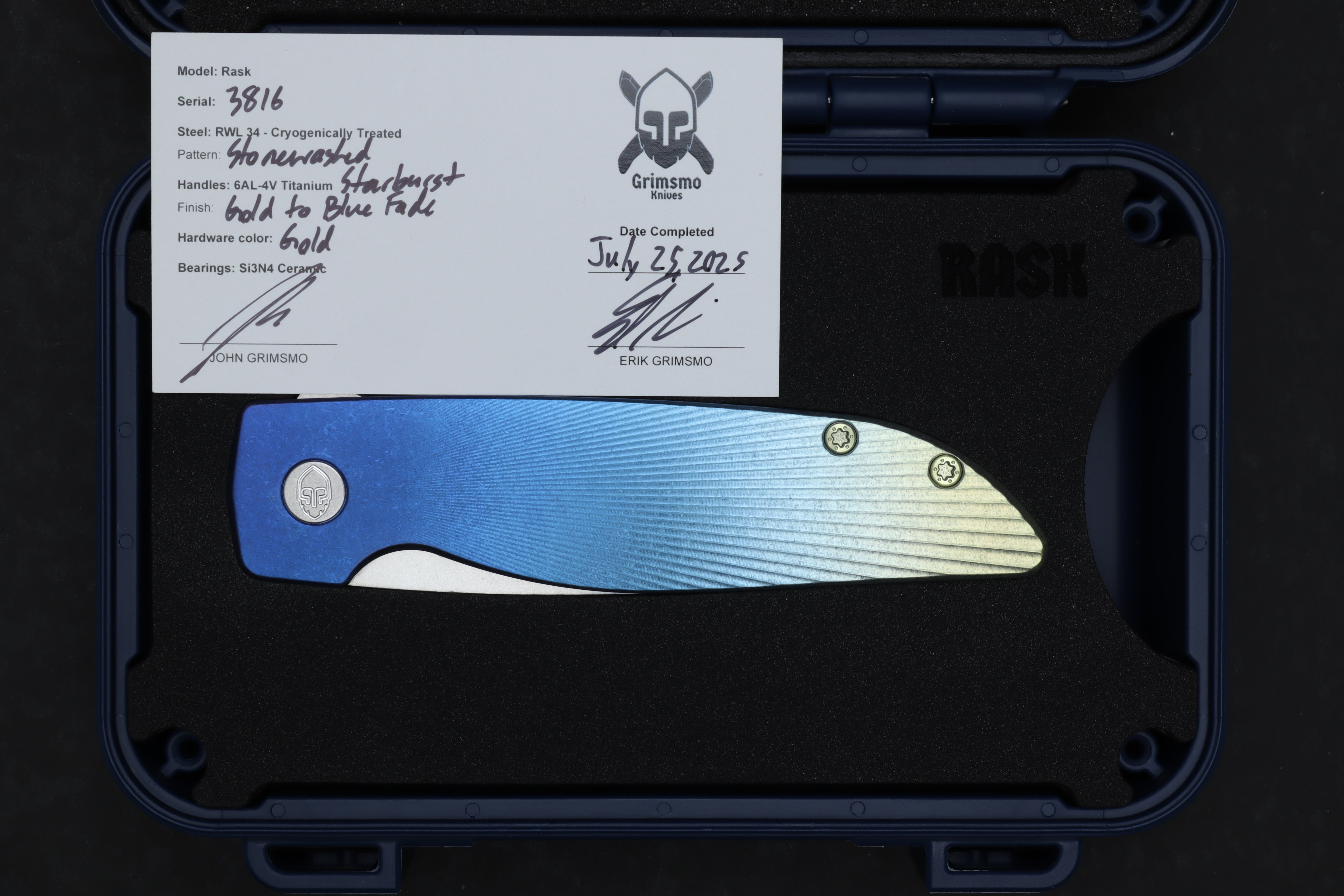 Rask #3816 9278340729