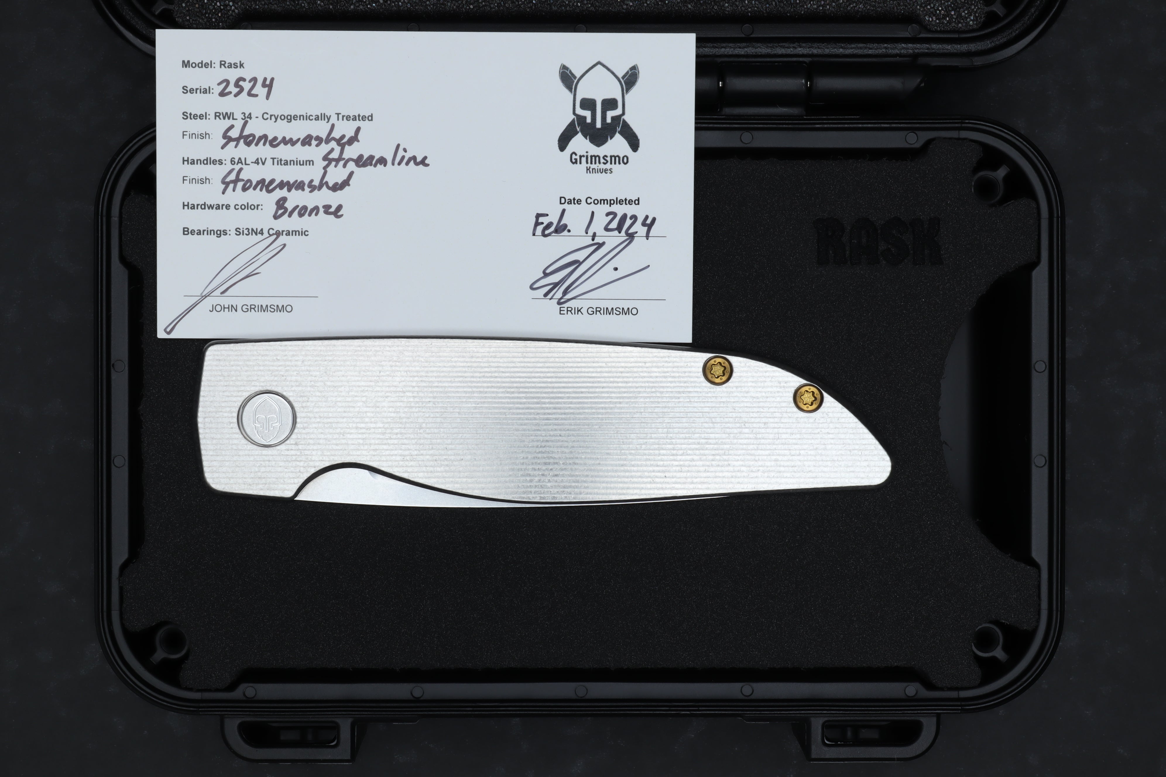 Rask #2524 9278340206