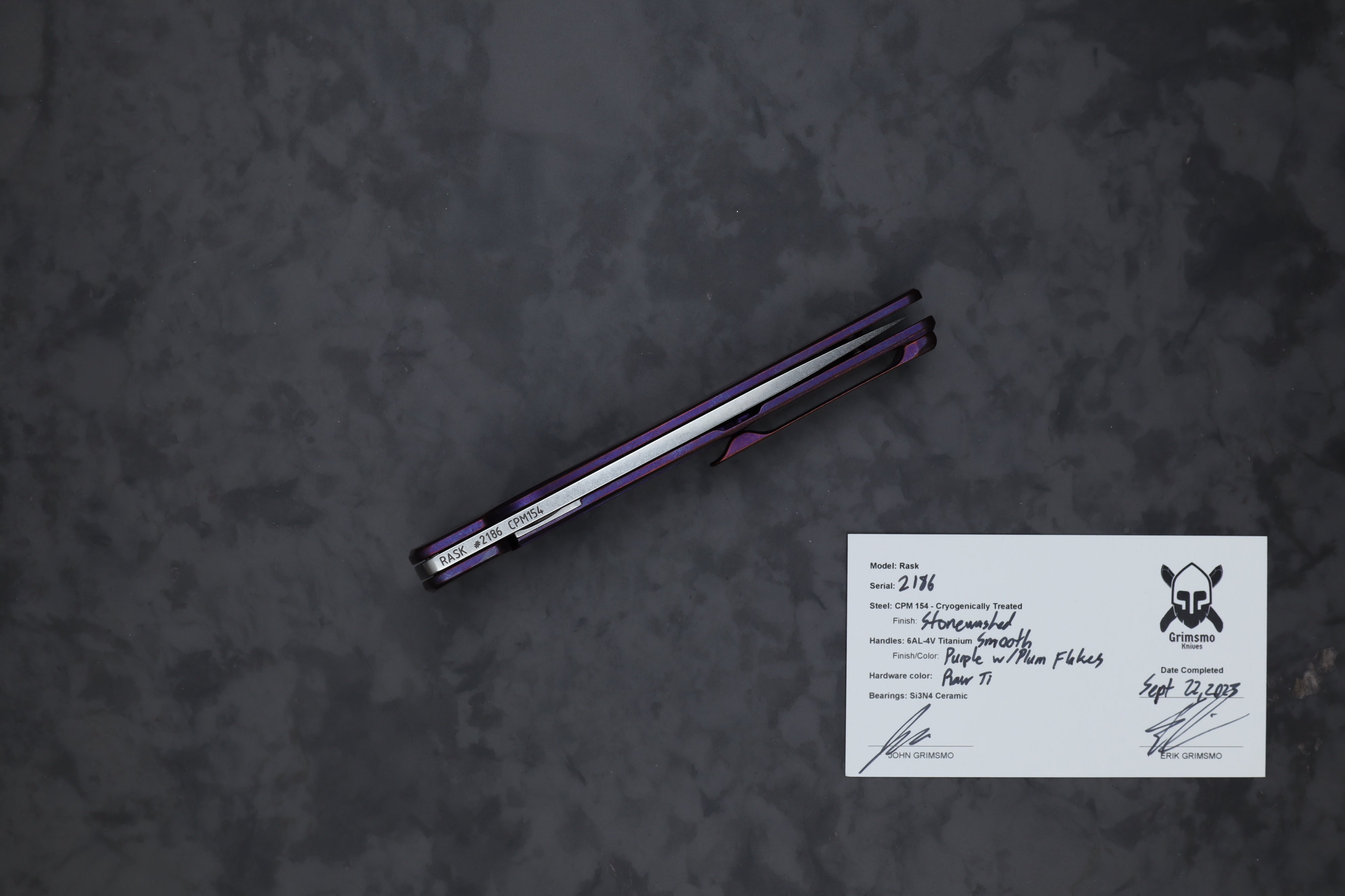 Rask #2186 83457270927