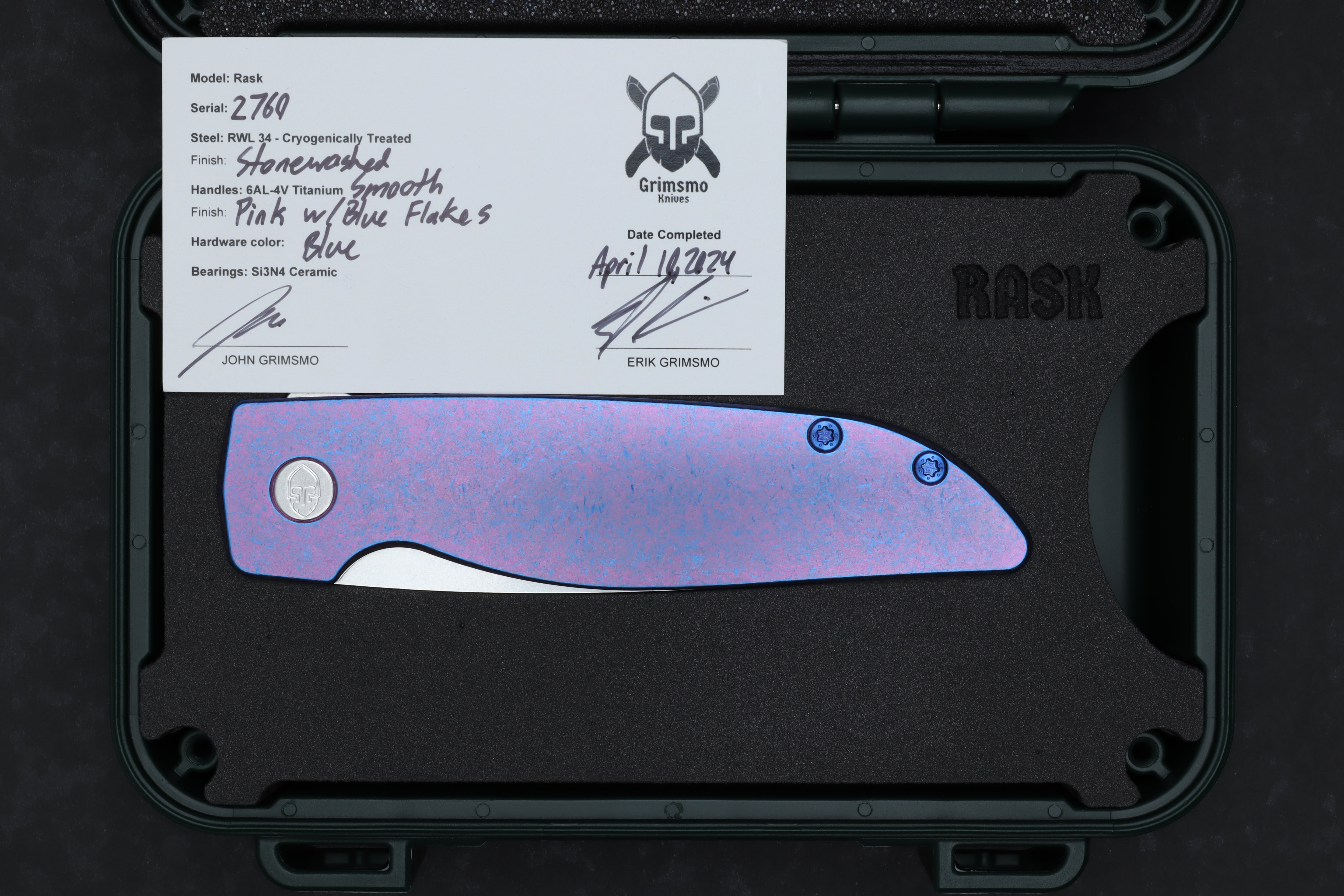 Rask #2760 9278340416