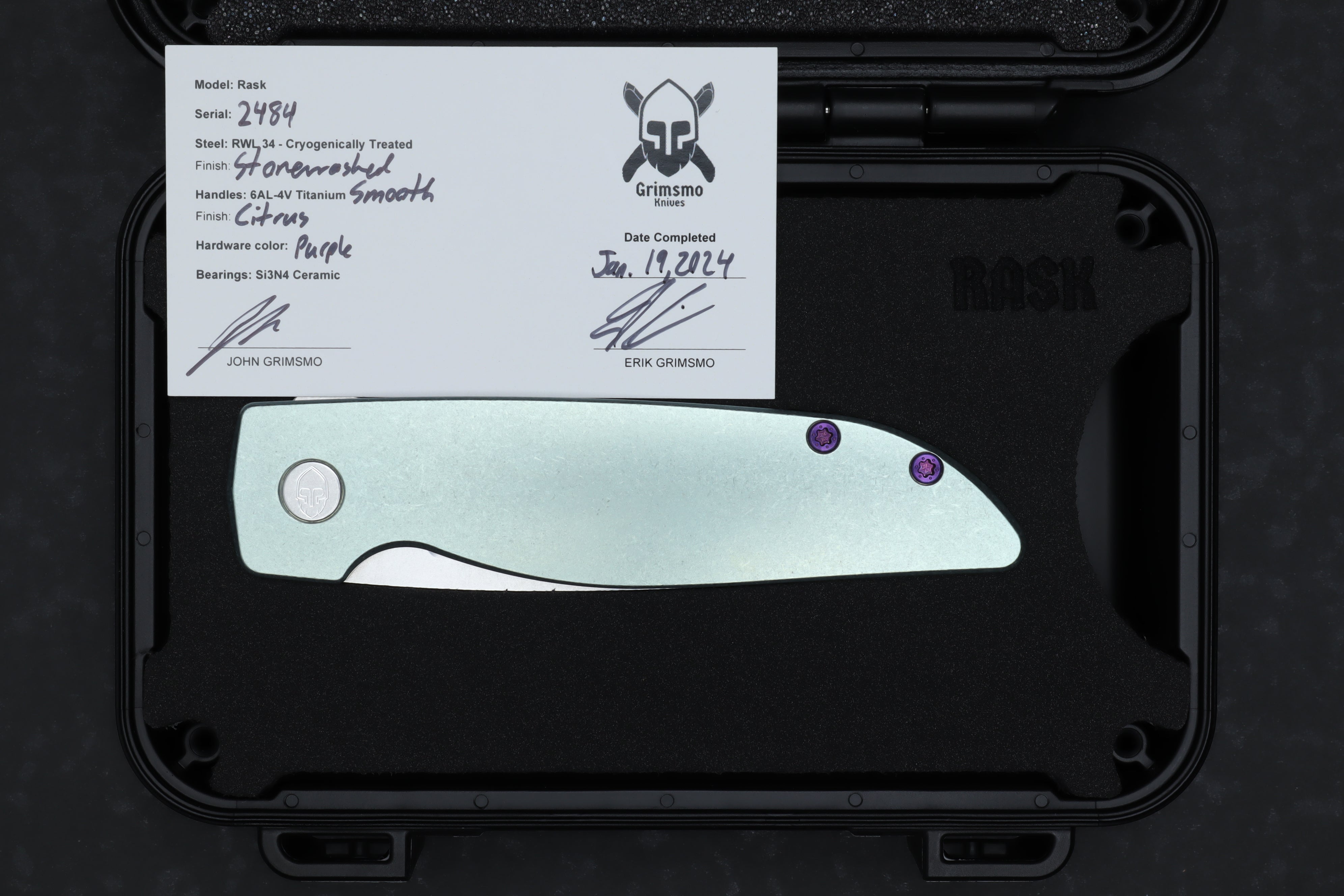 Rask #2484 8594850122