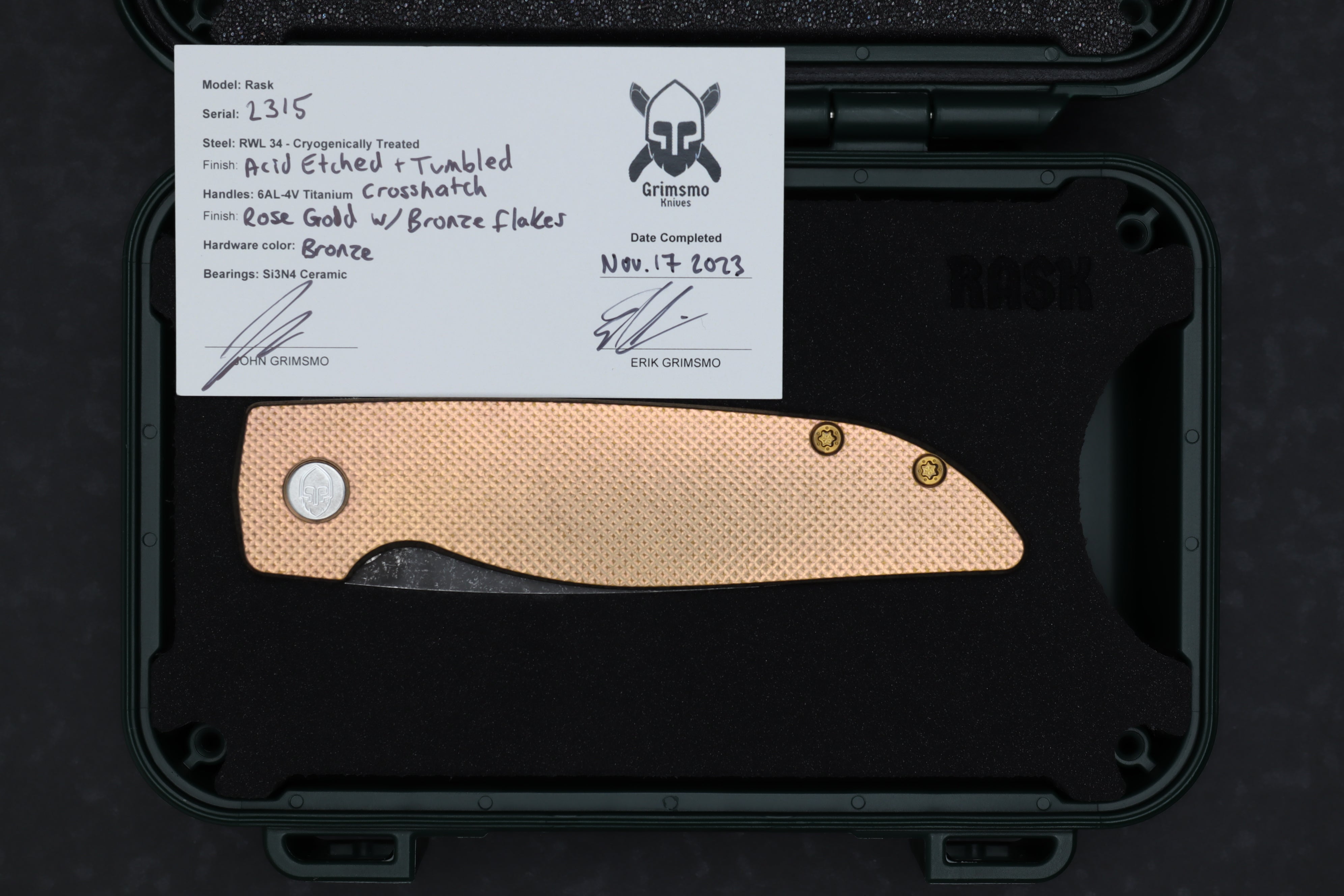 Rask #2315 8594851121