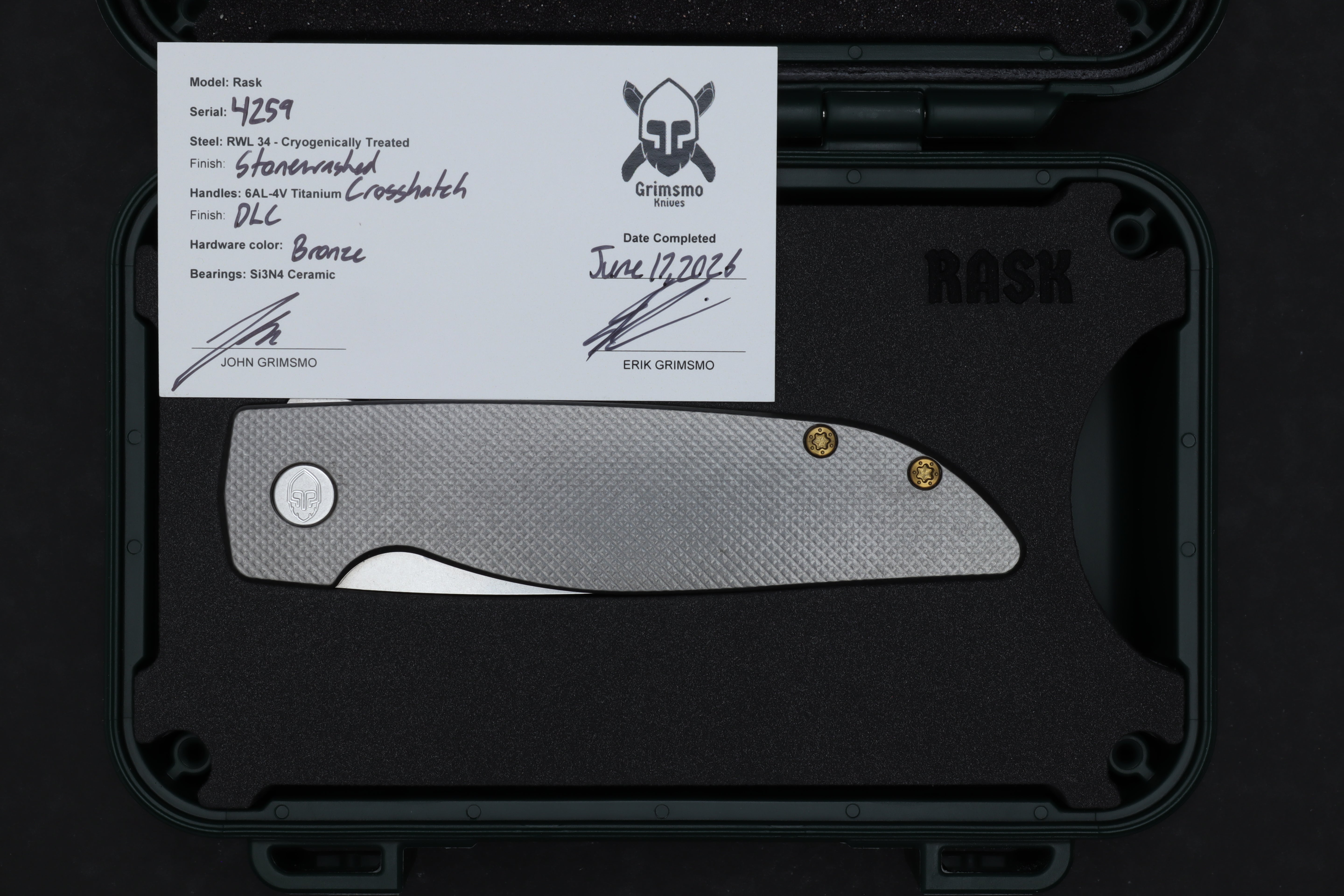 Rask #4259 9278340622