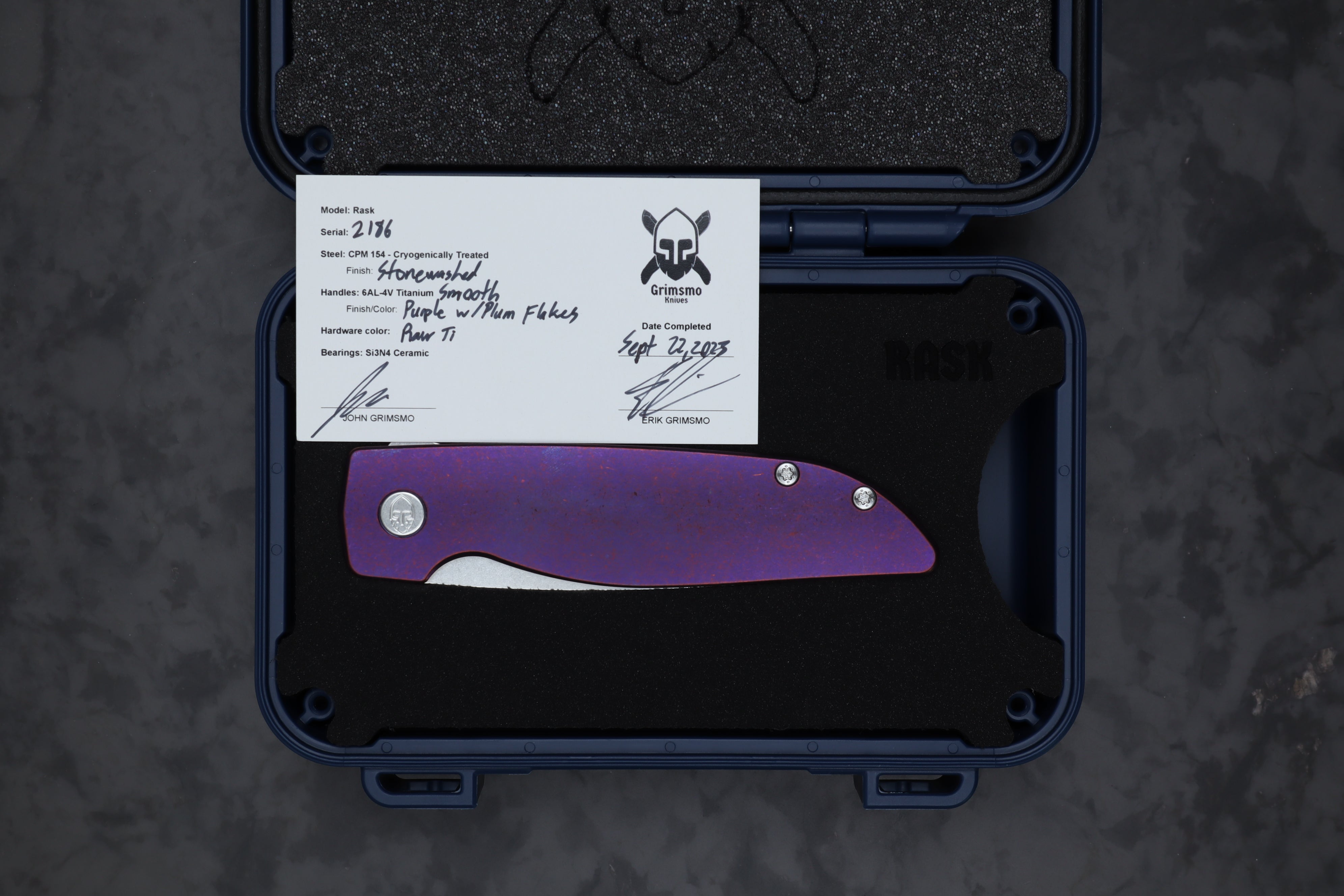 Rask #2186 83457270927