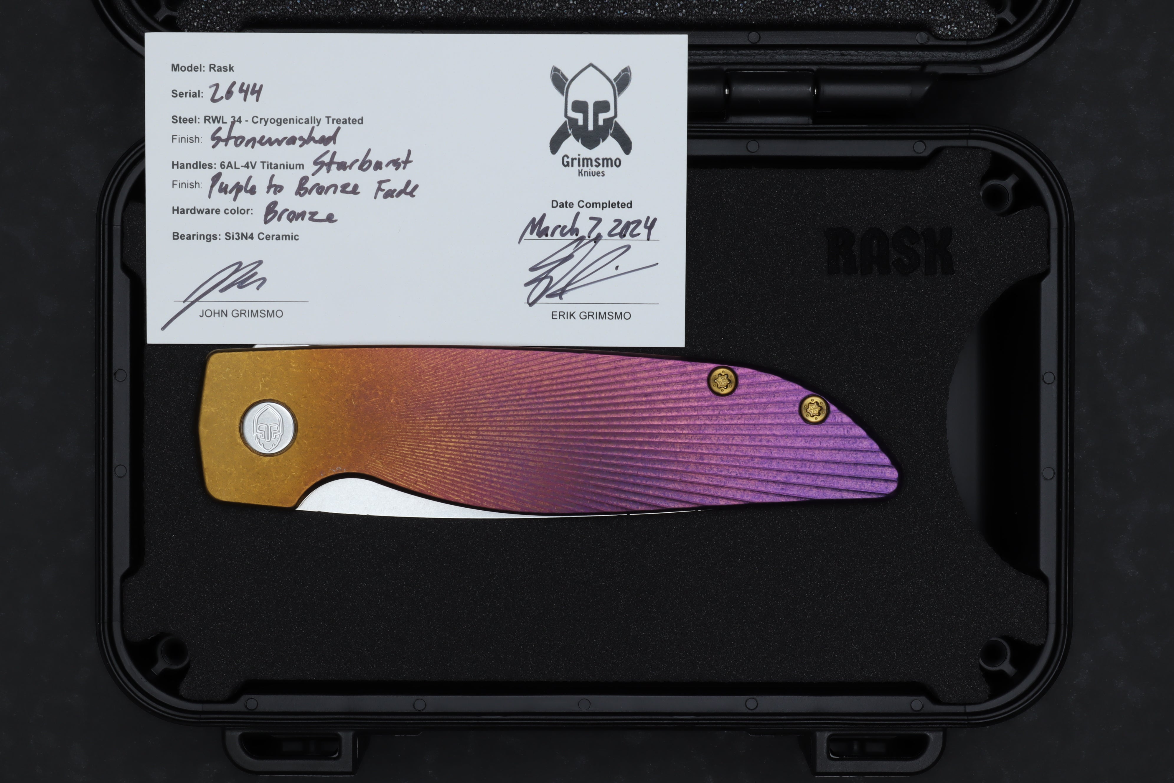 Rask #2644 9278340311