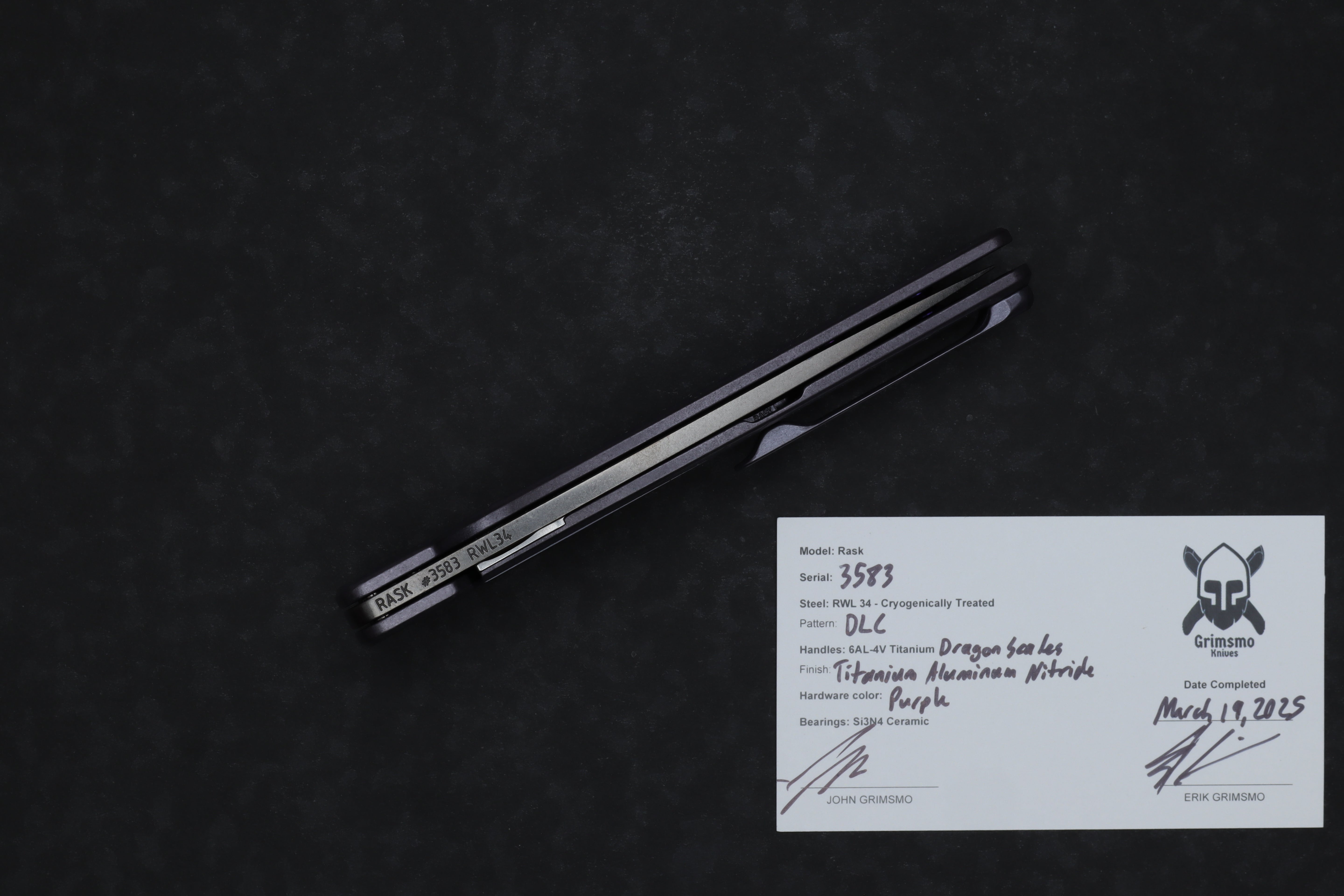 Rask #3583 9278340324