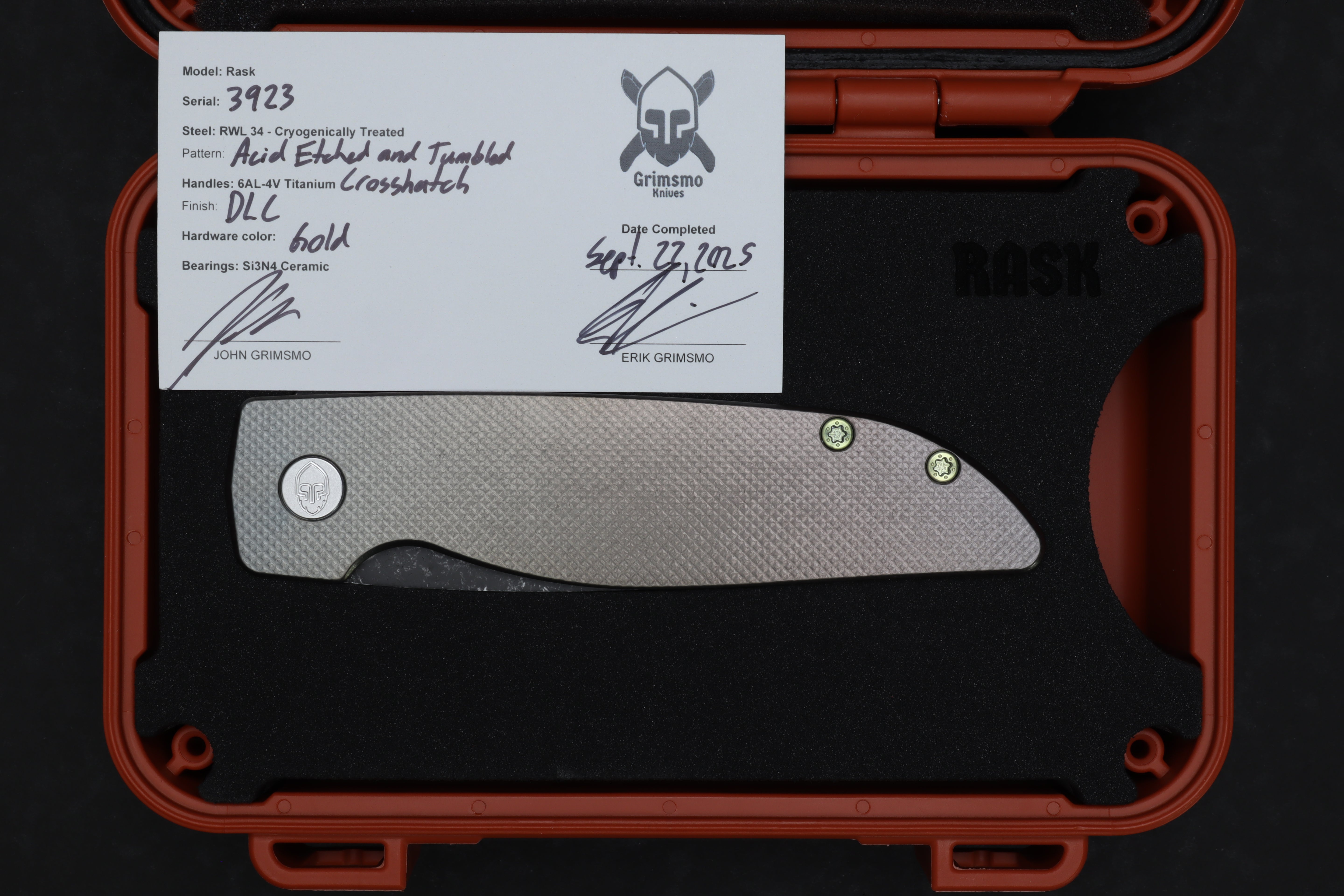 Rask #3923 9278340925