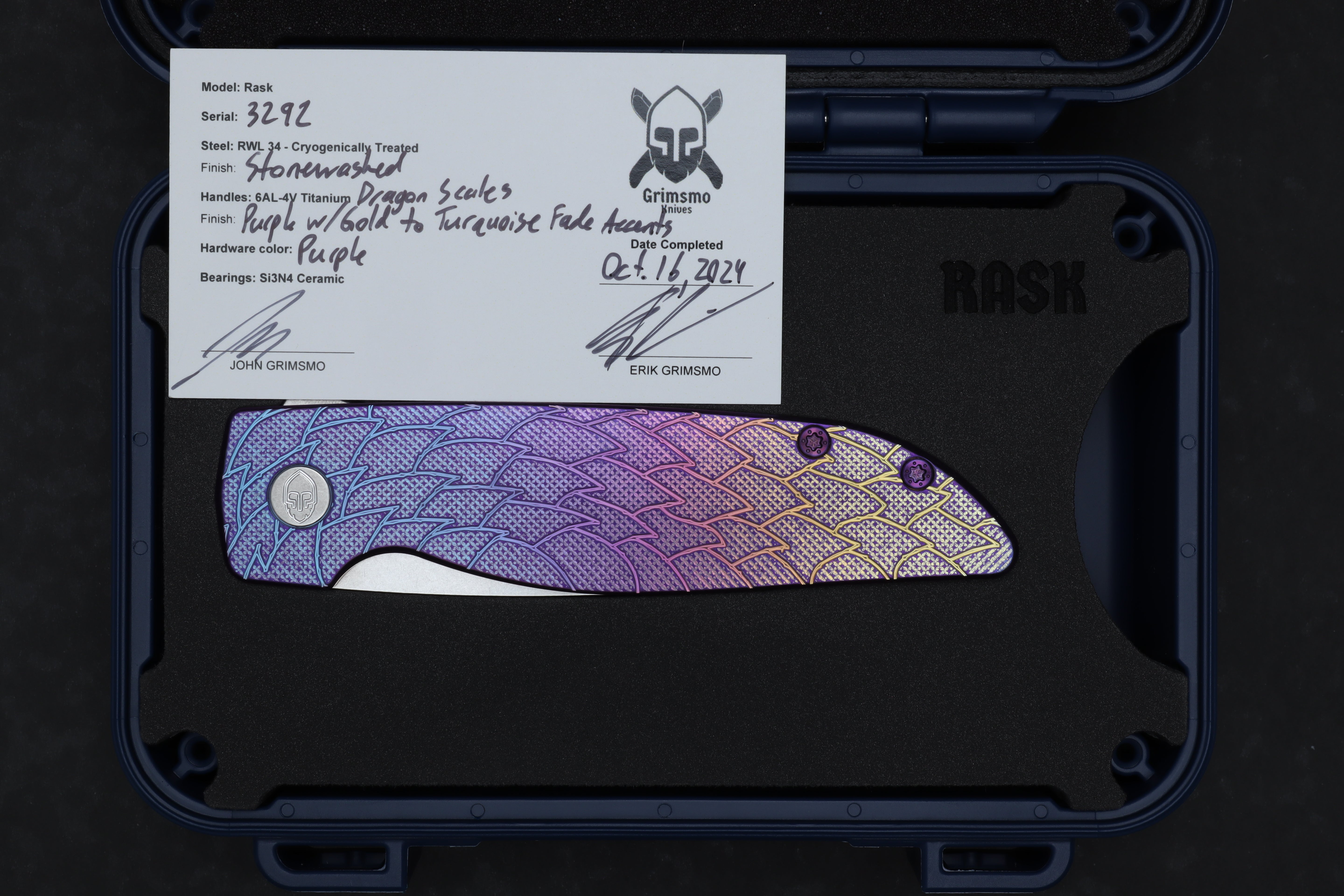 Rask #3292 9278341021