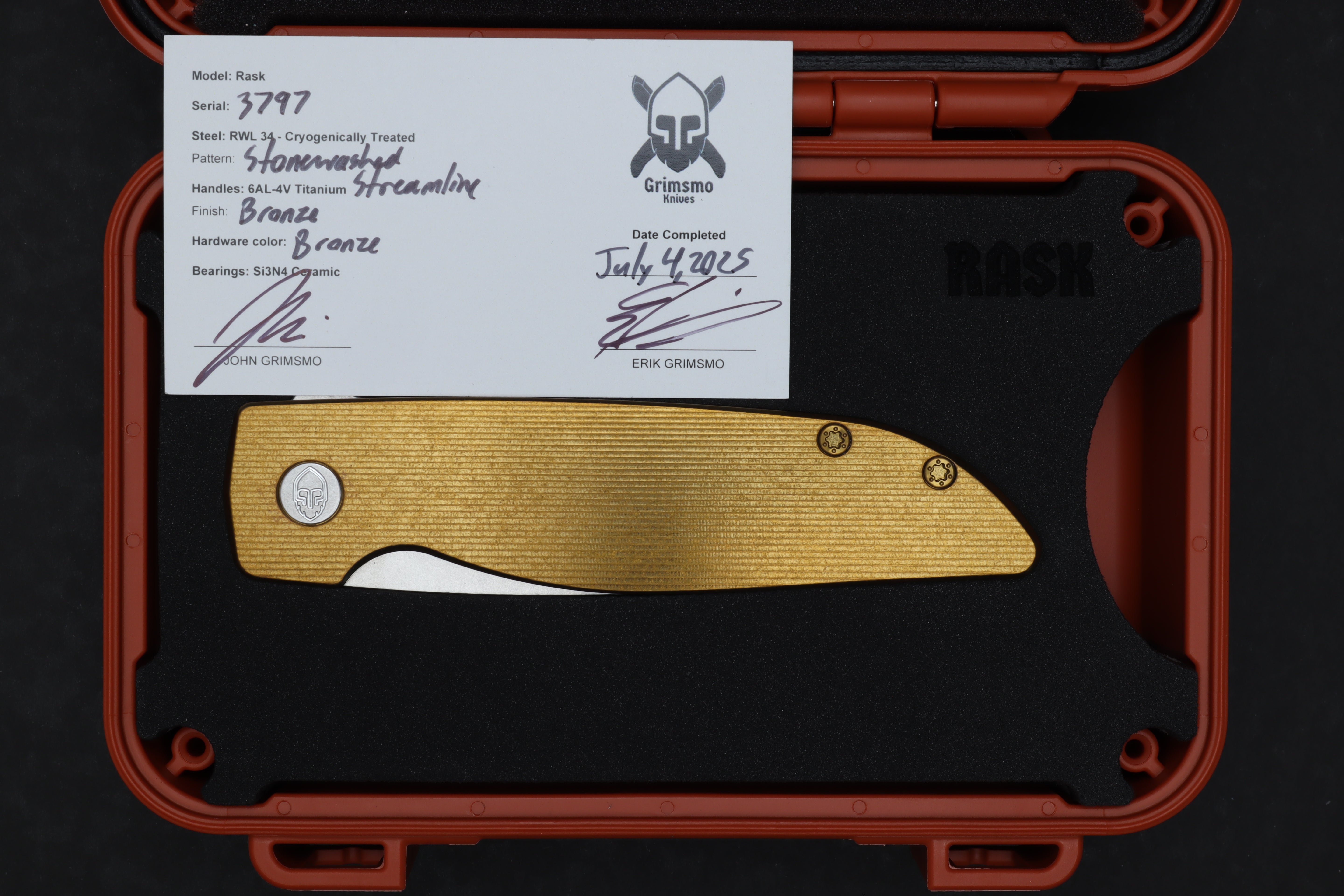 Rask #3797 9278340707
