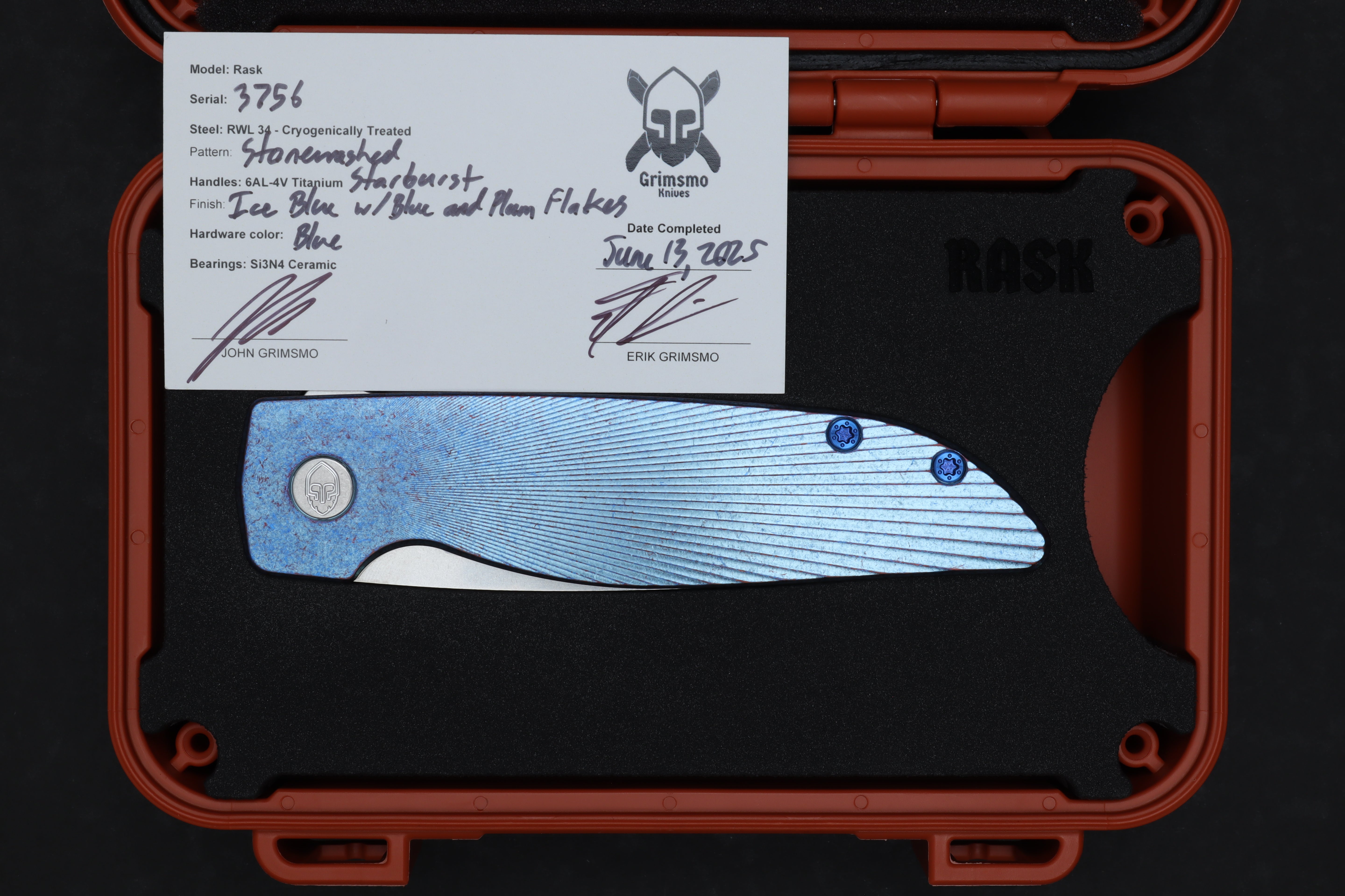 Rask #3756 9278340617