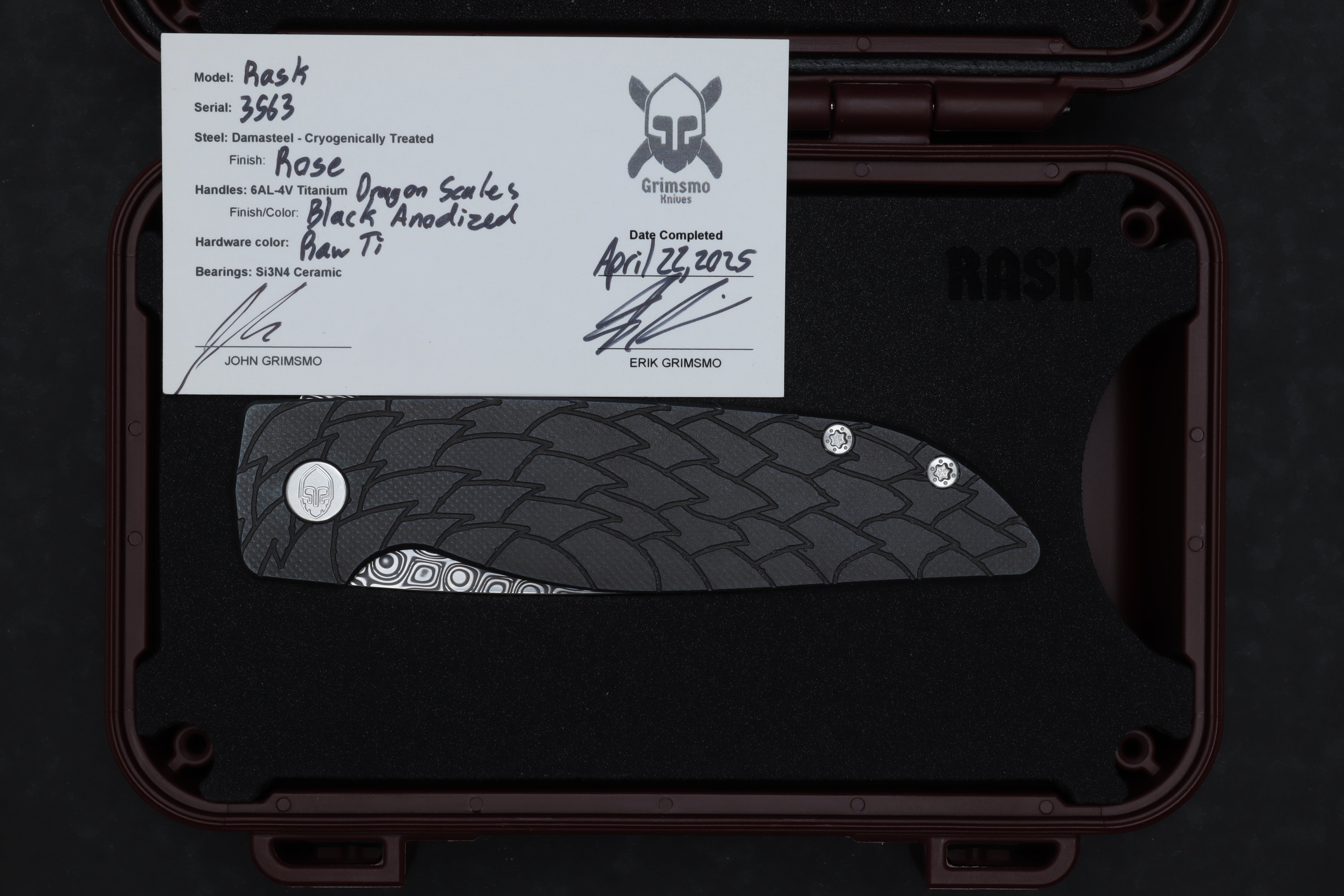 Rask #3563 9278340424