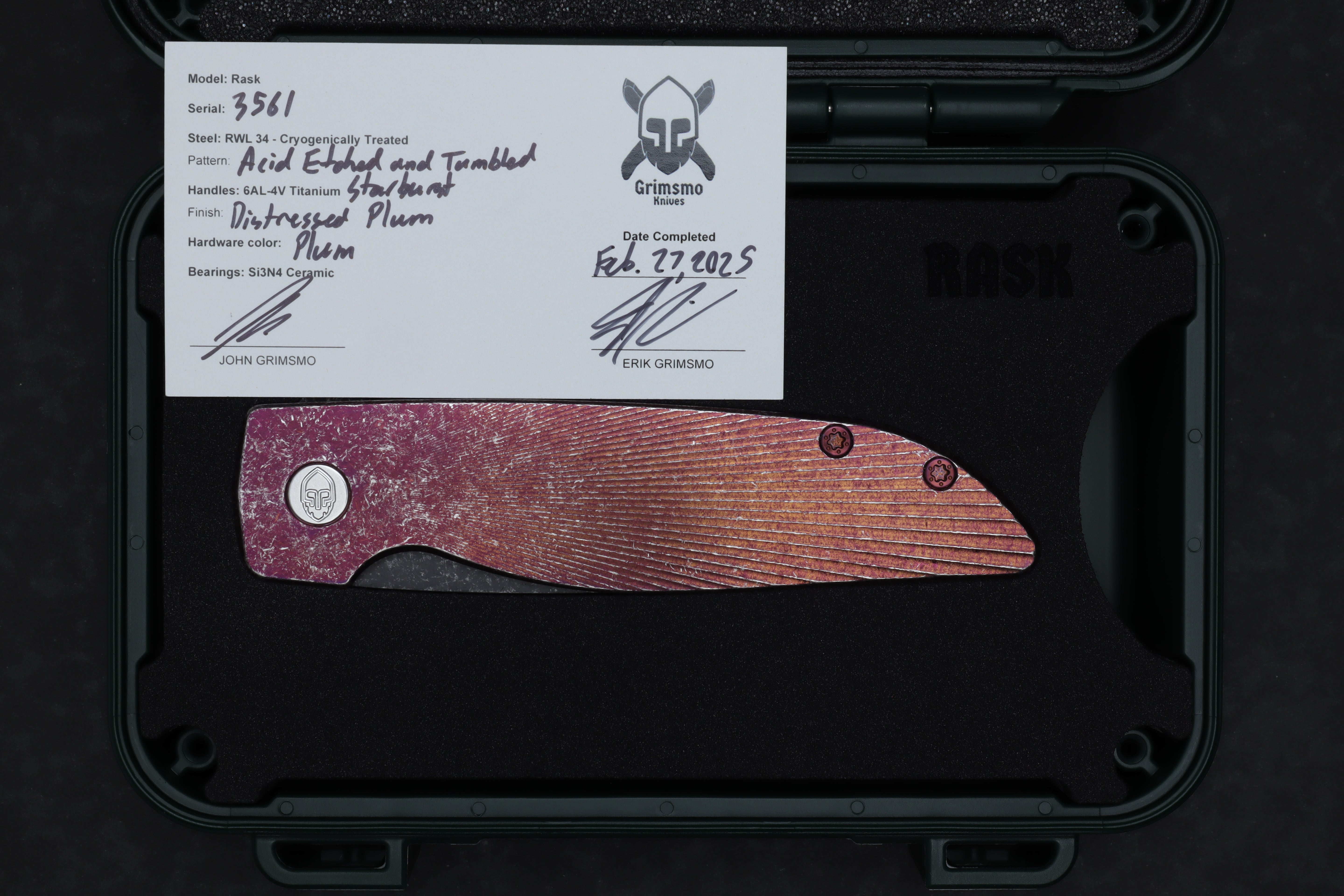 Rask #3561 9278340304