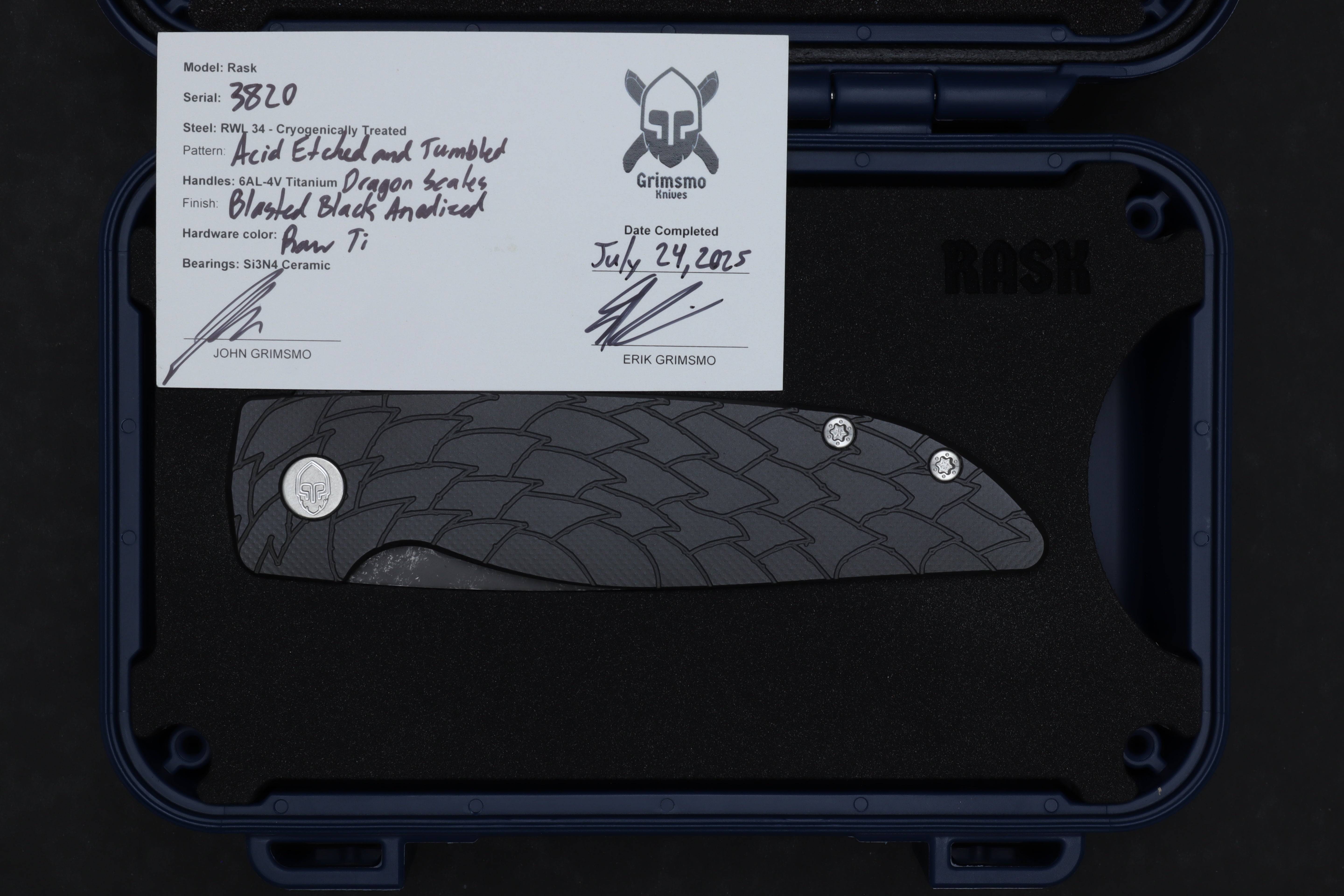 Rask #3820 9278340729