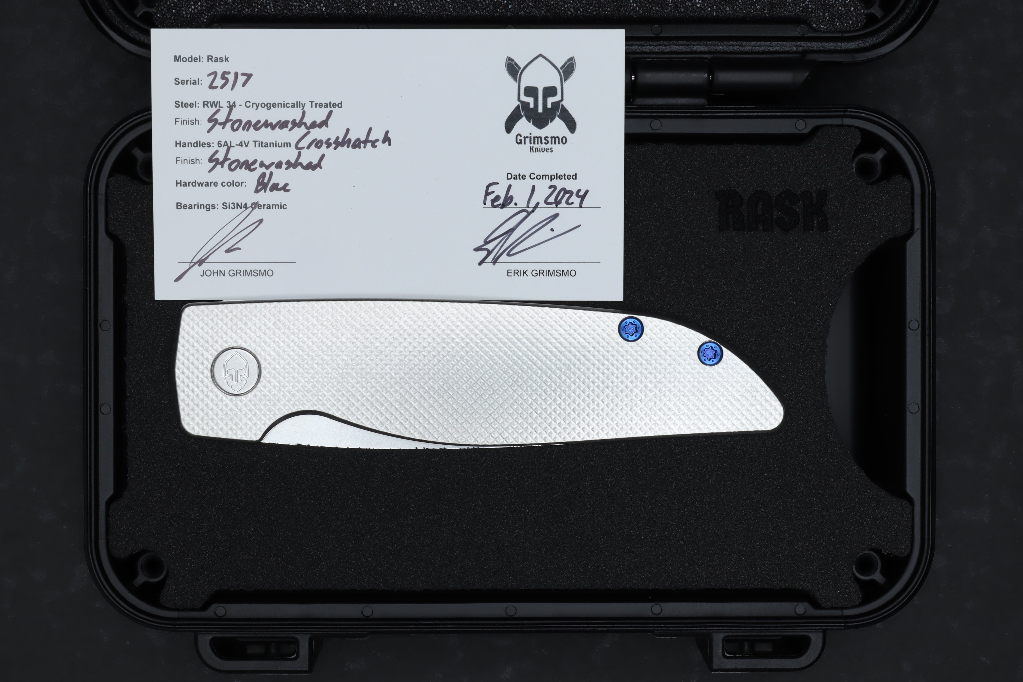 Rask #2517 9278340206