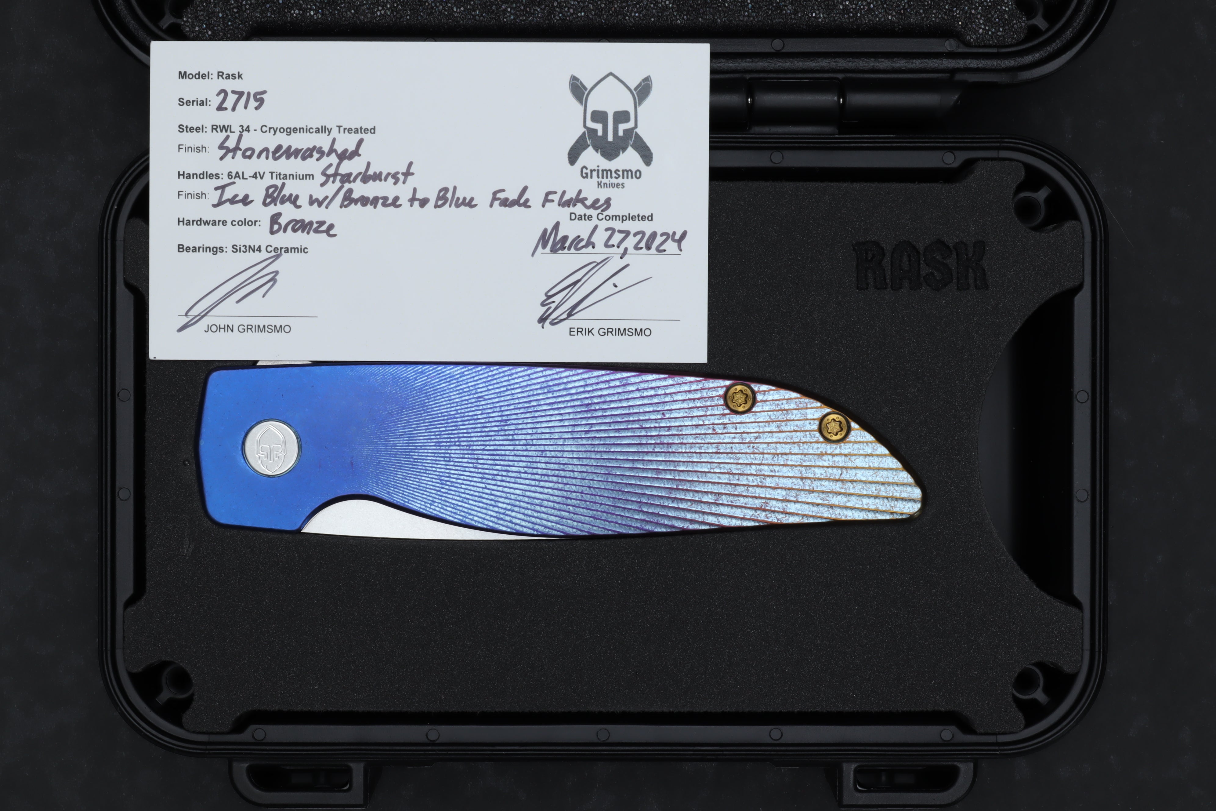 Rask #2715 9278340403