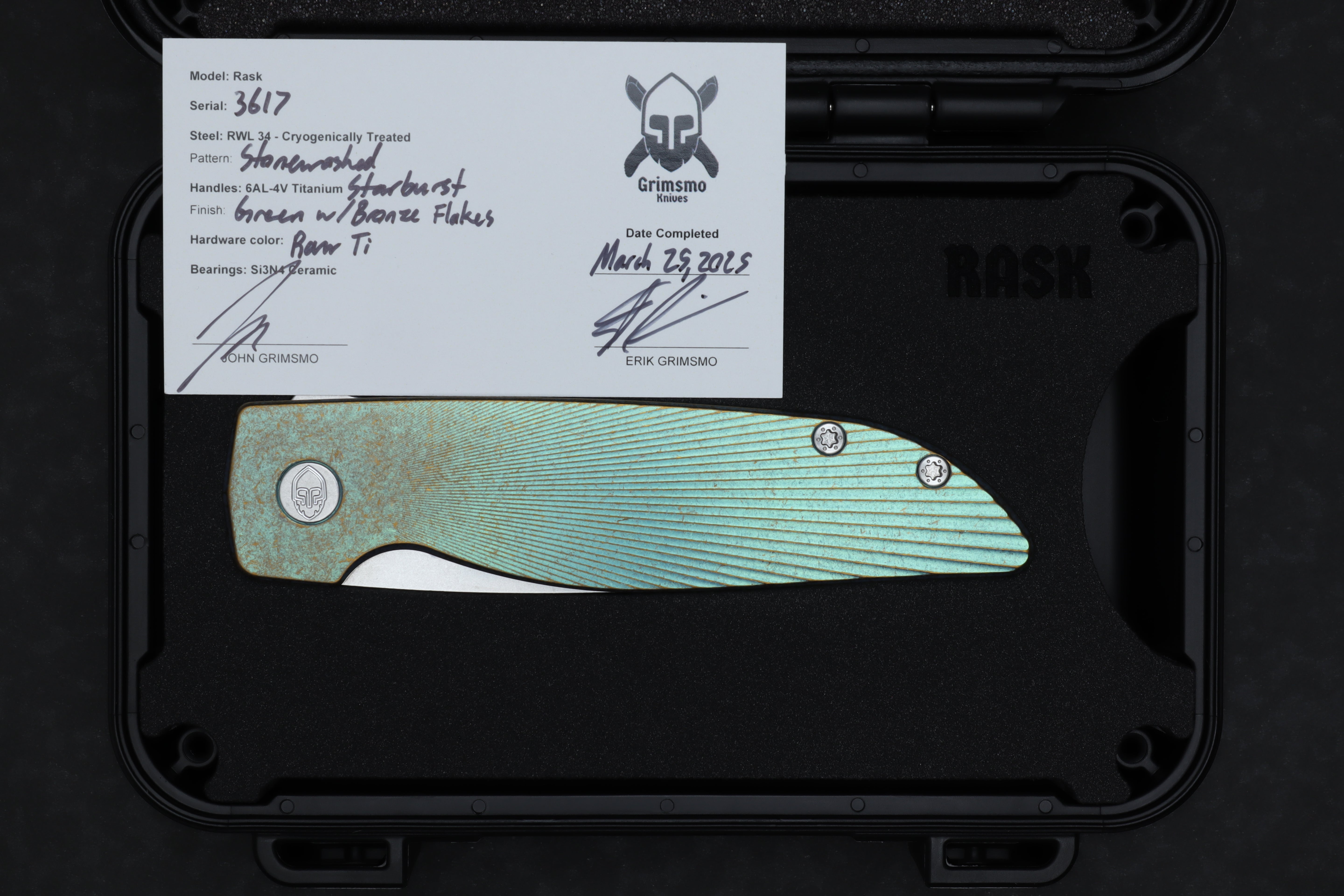 Rask #3617 9278340328