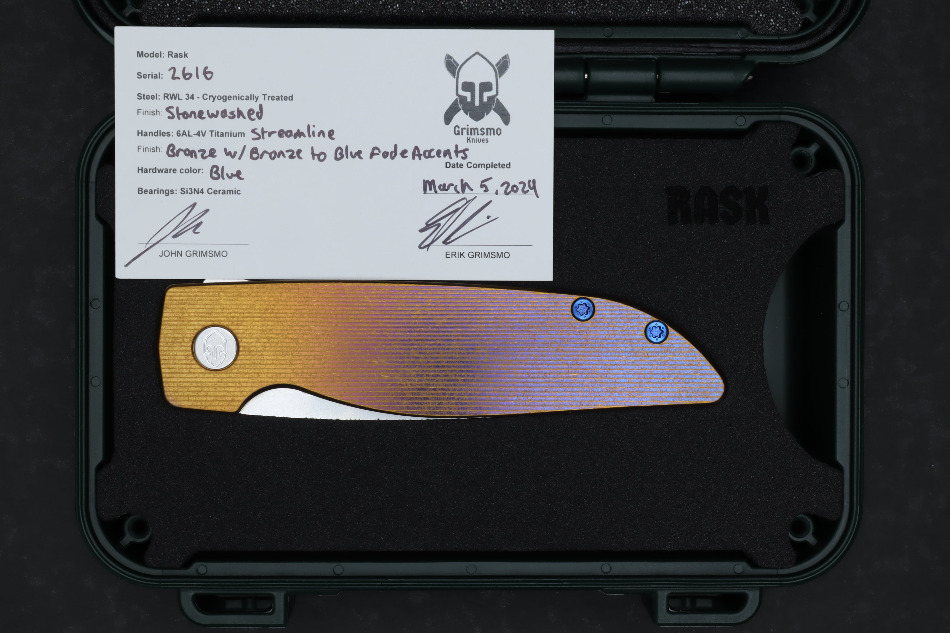 Rask #2616 9278340307