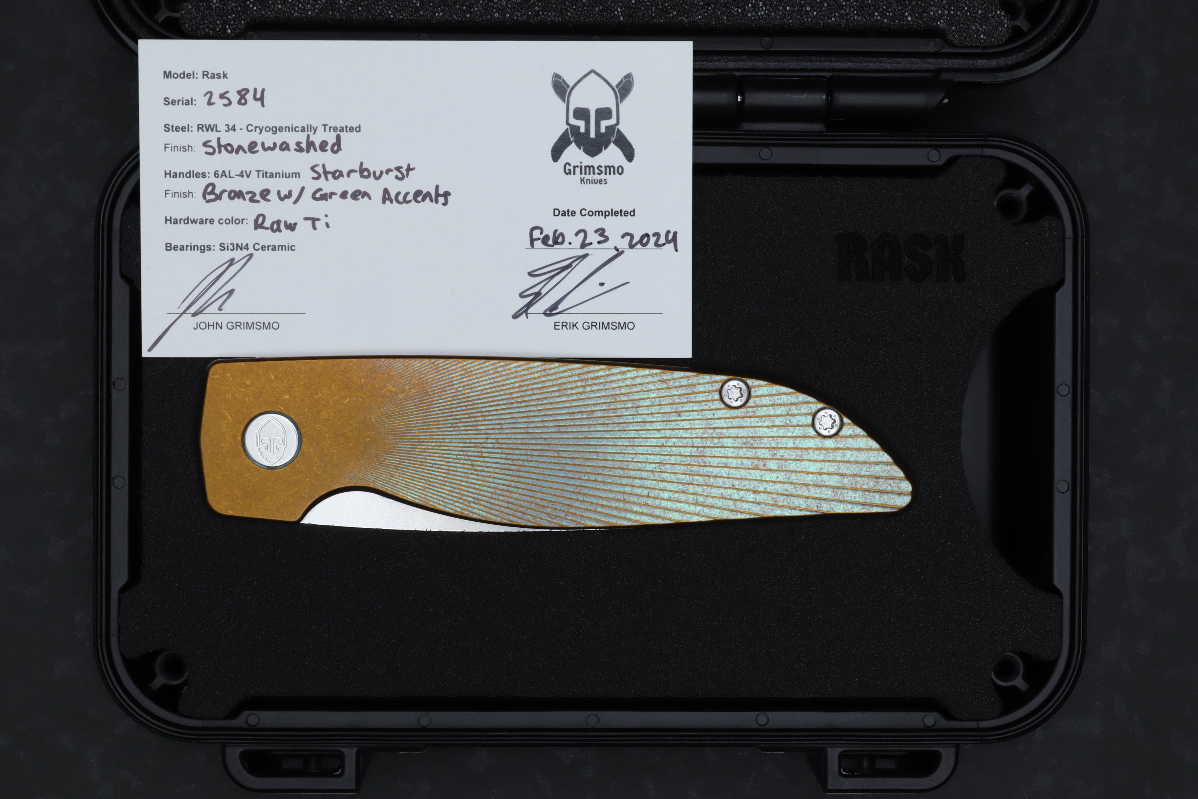 Rask #2584 9278340228