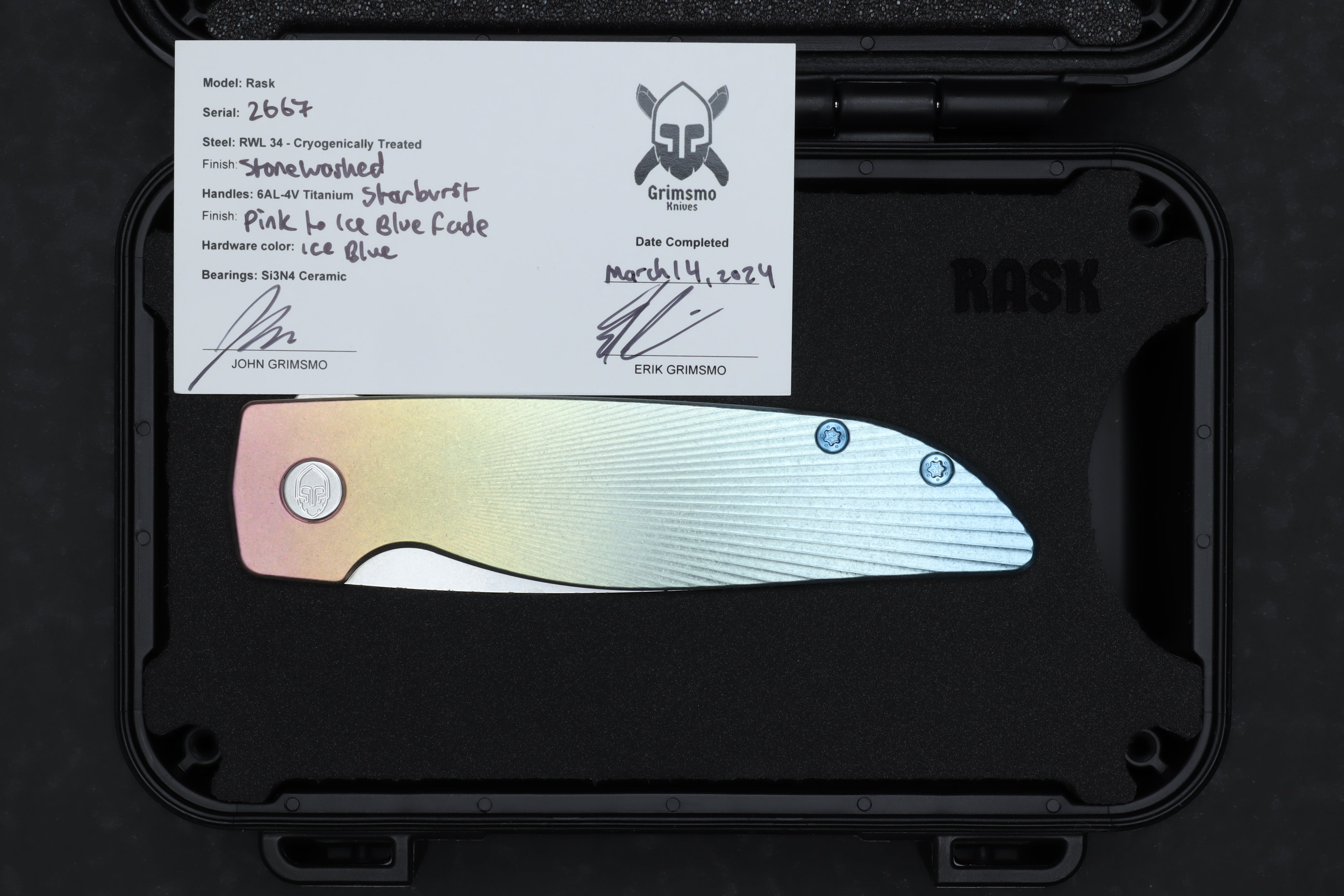 Rask #2667 9278340325