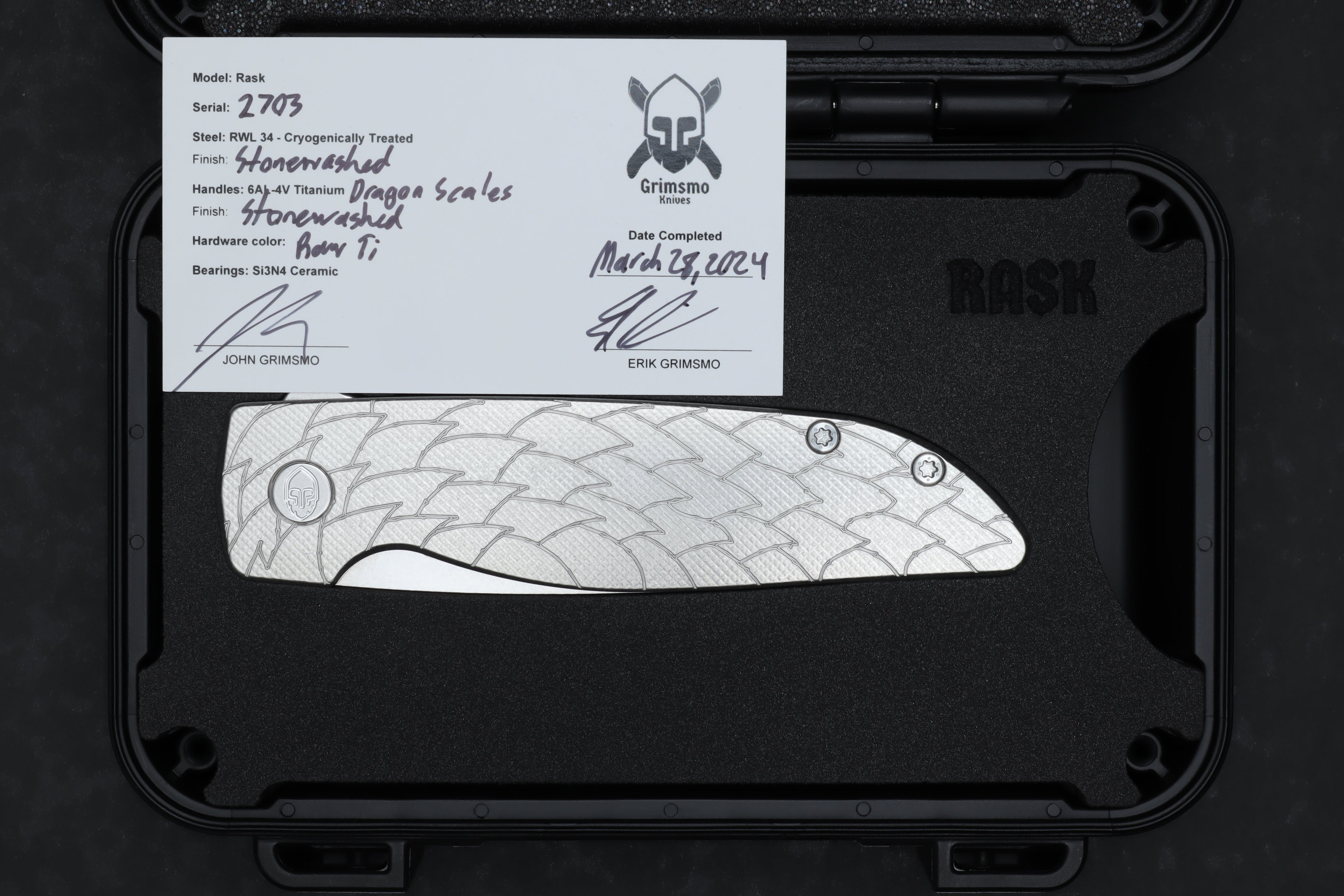 Rask #2703 9278340403