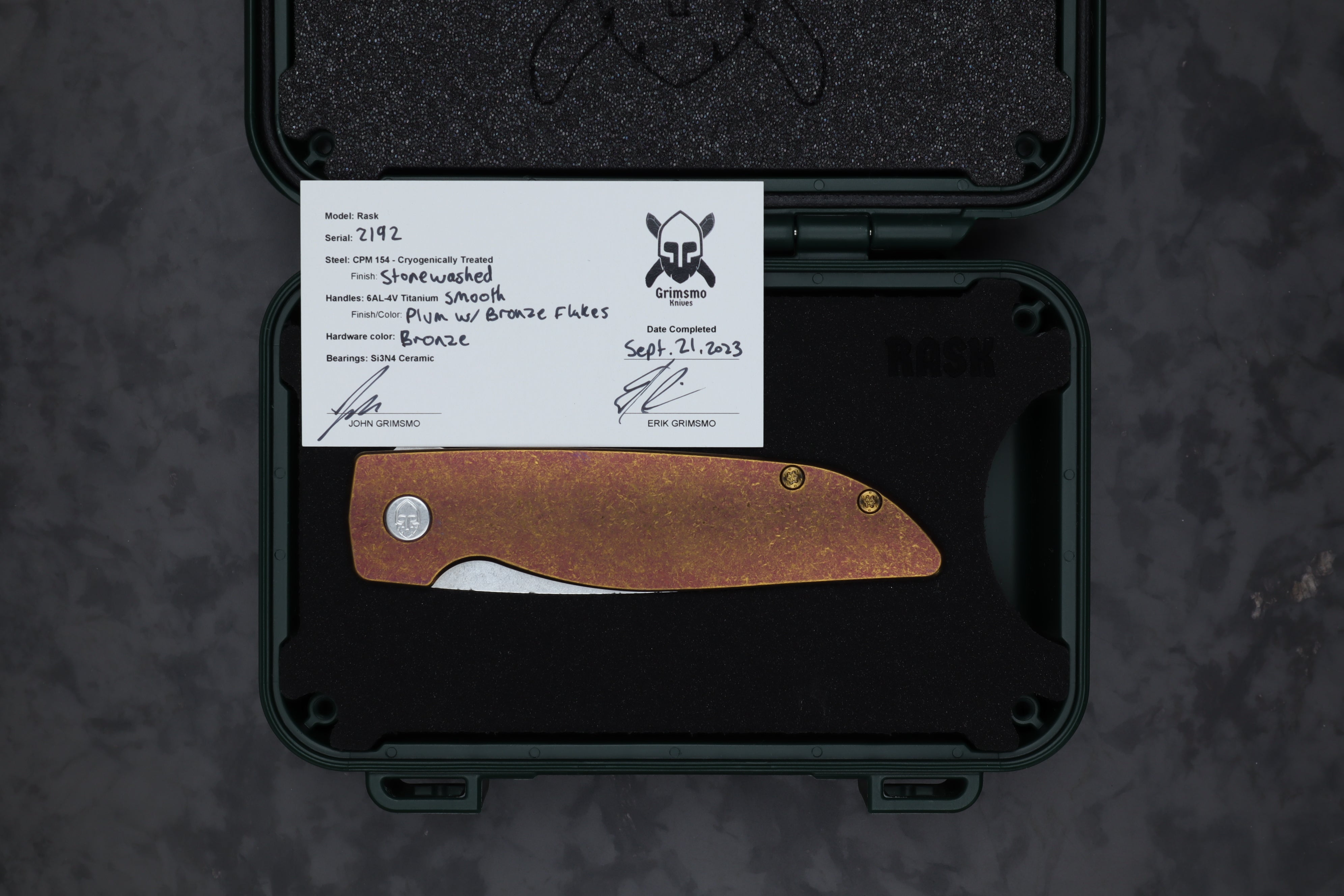 Rask #2192 83457270927