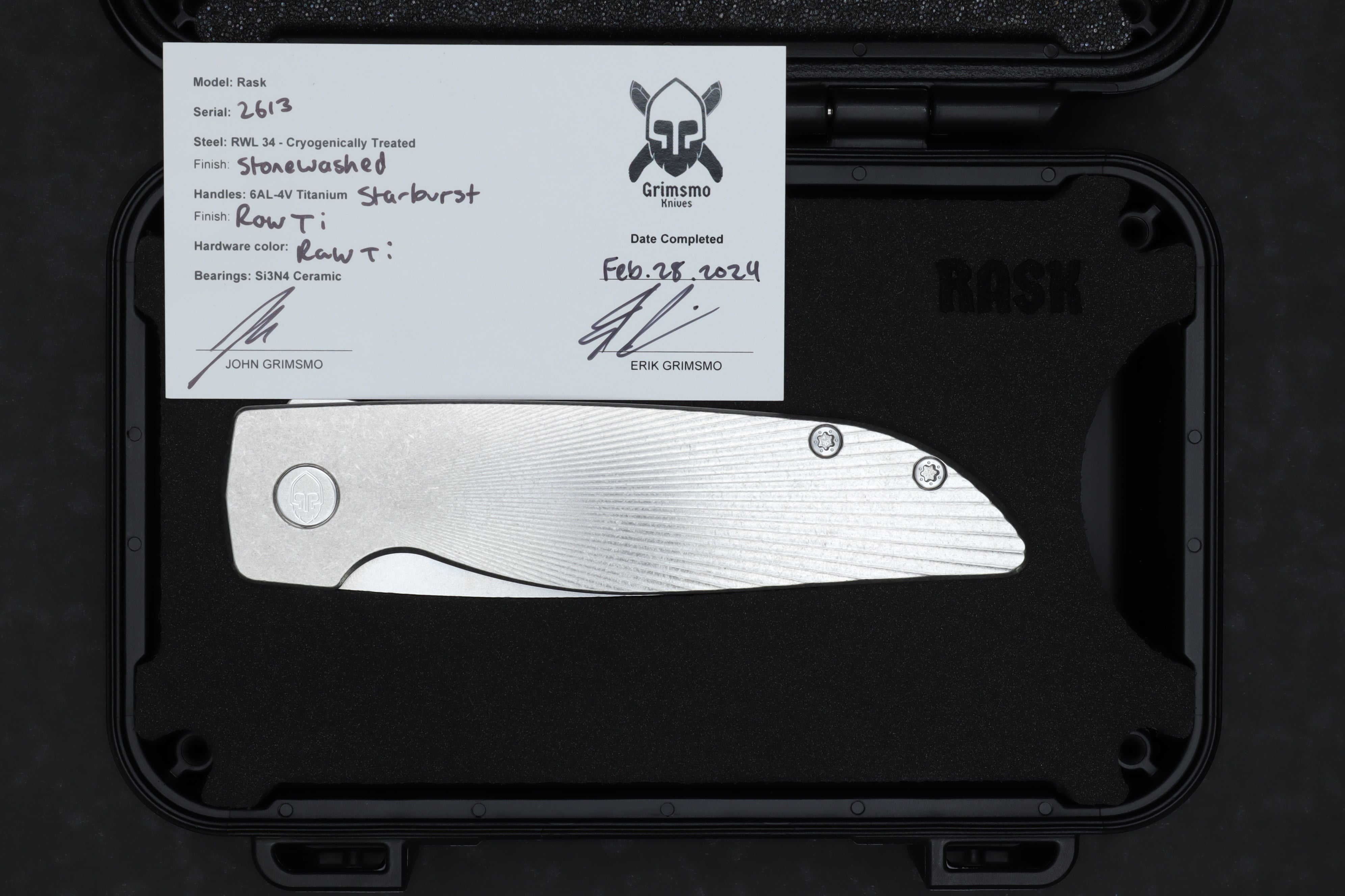 Rask #2613 9278340305