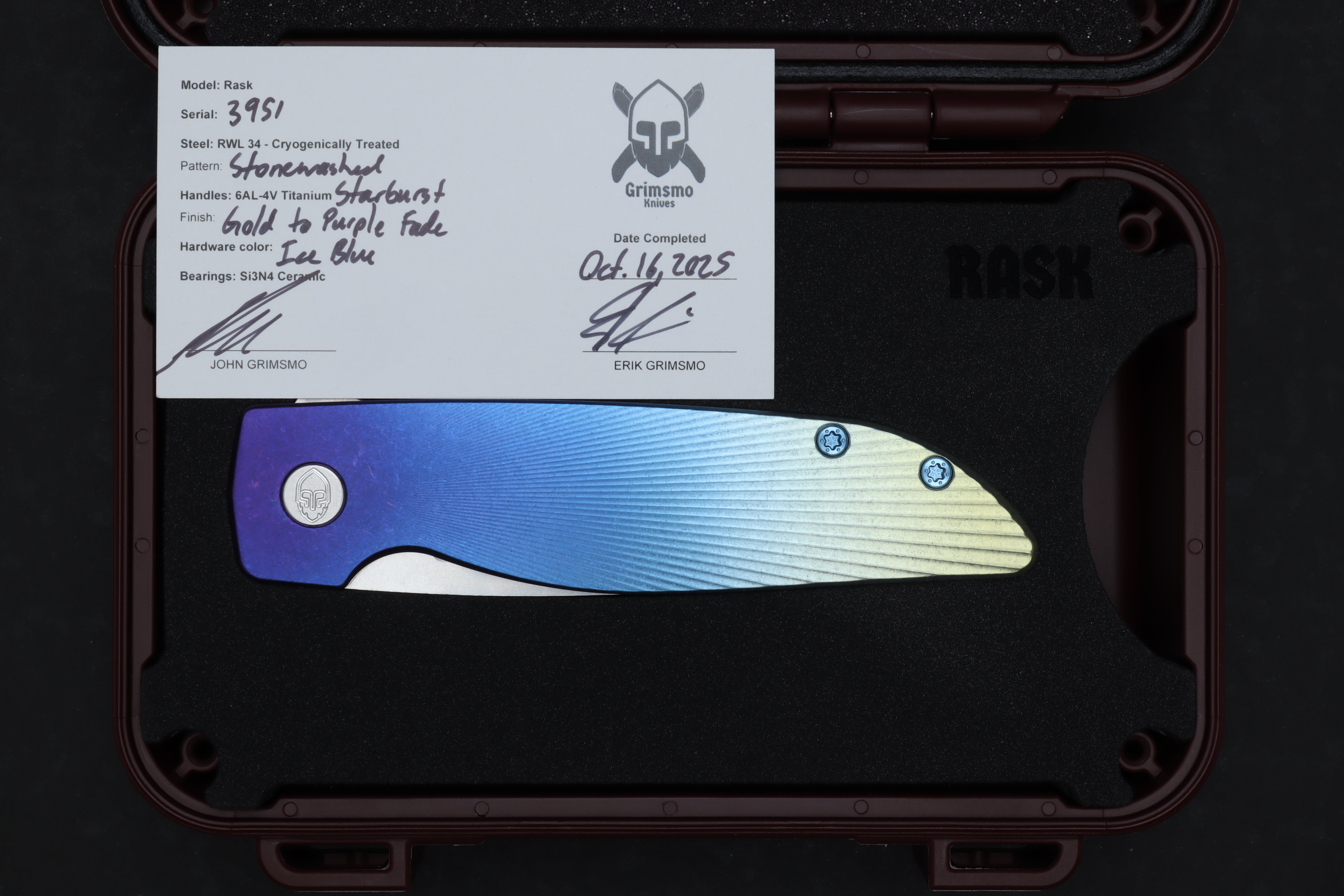 Rask #3951 9278341024
