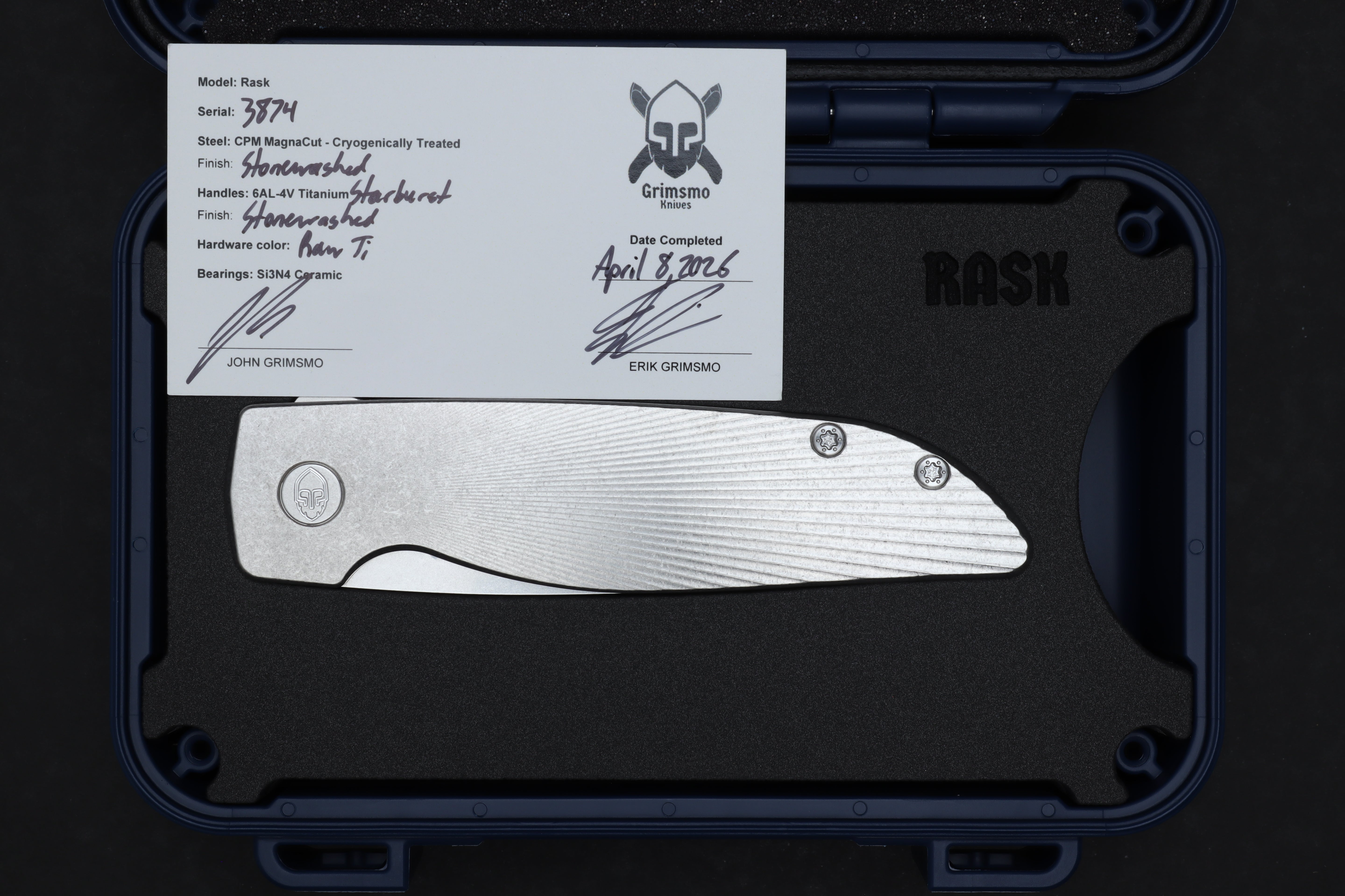Rask #3874 9278340409