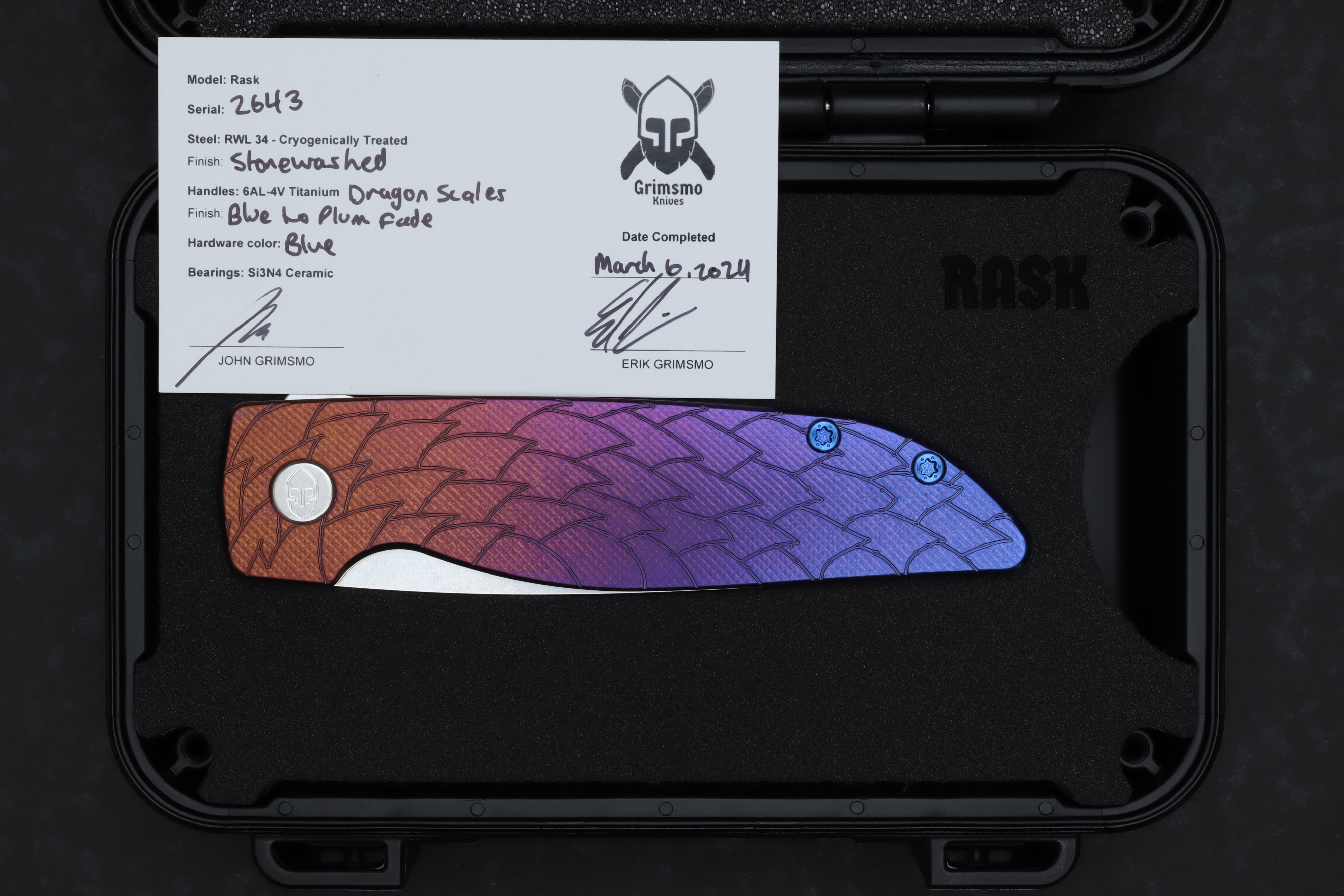 Rask #2643 9278340311