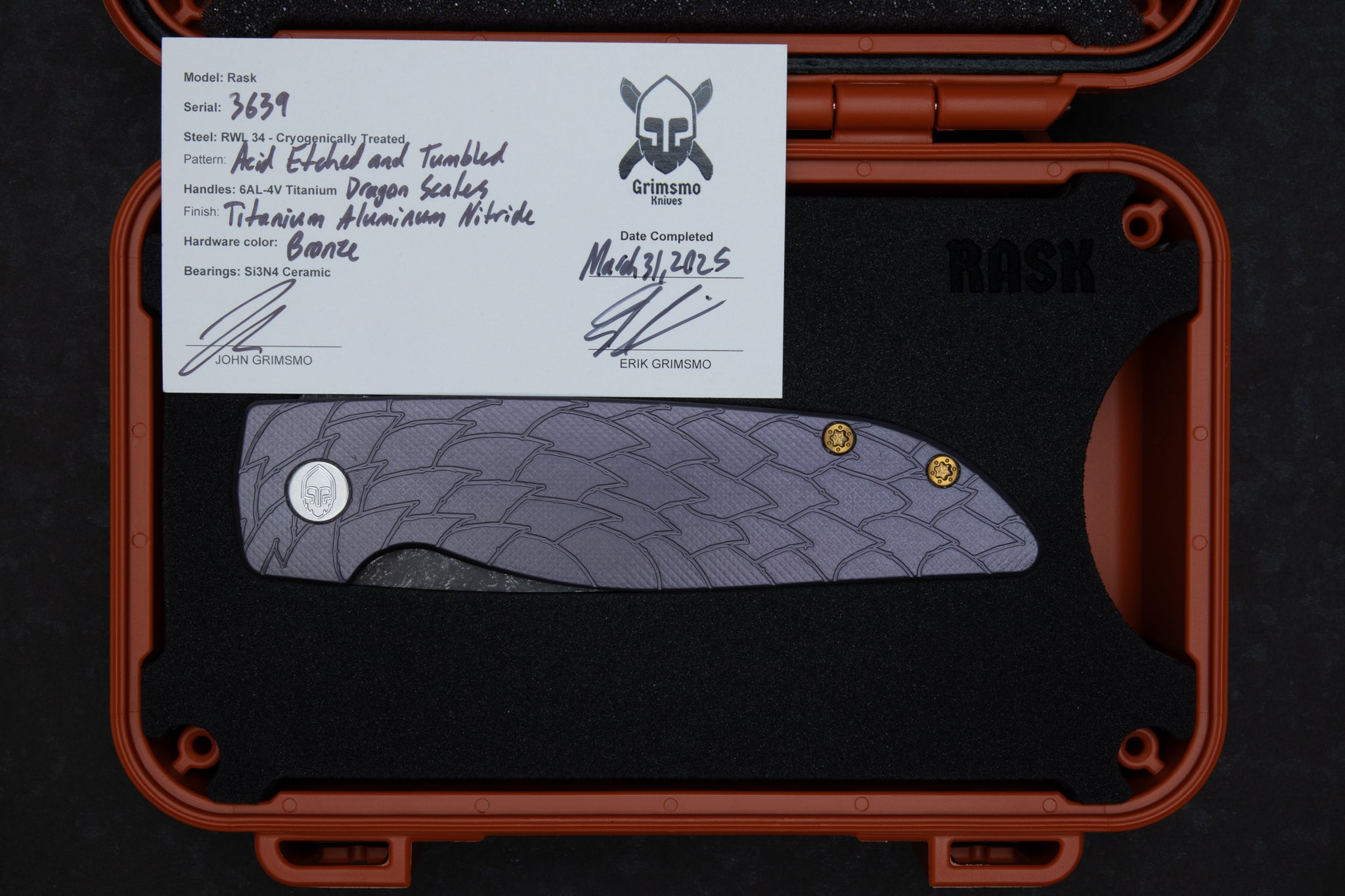 Rask #3639 9278340410