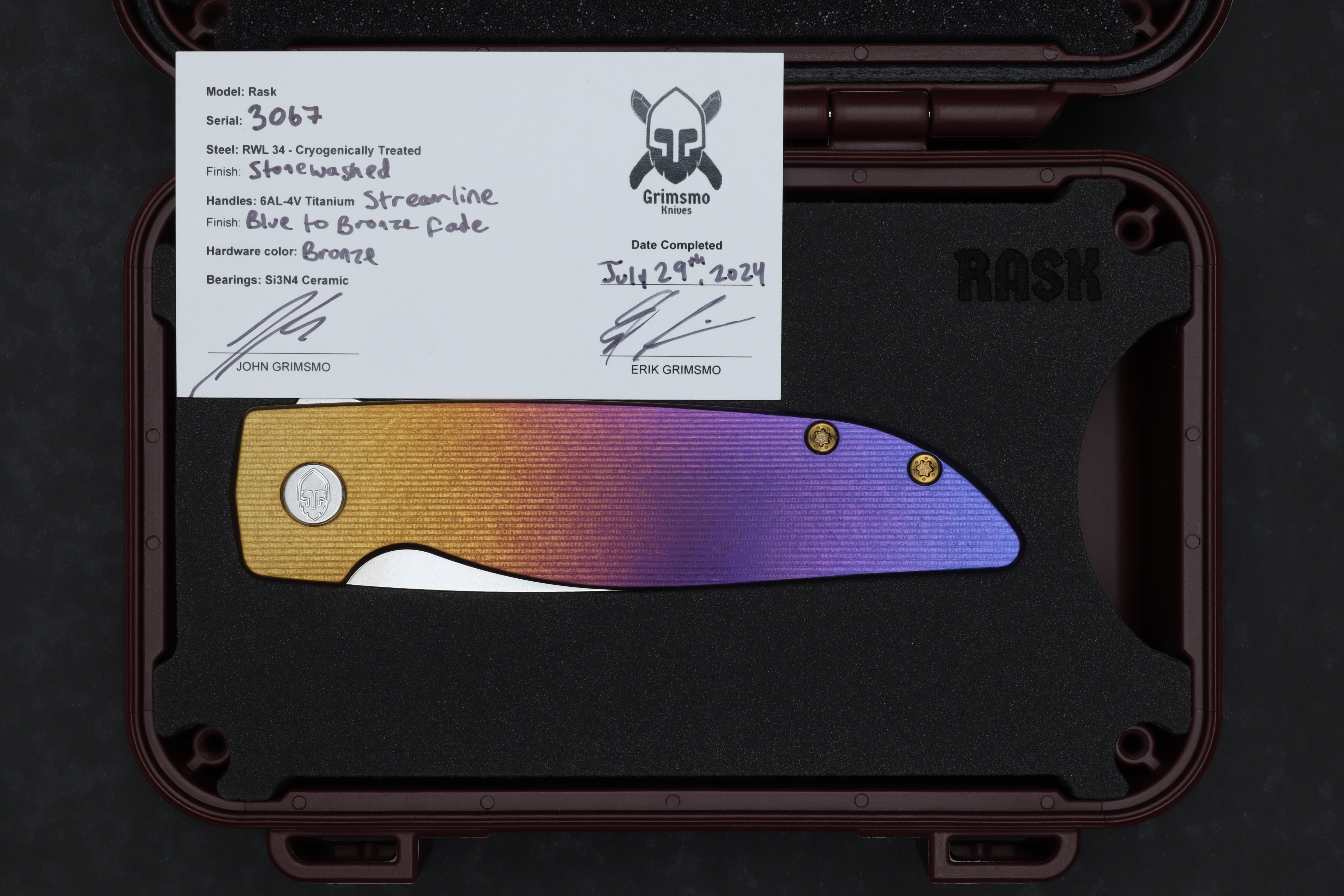 Rask #3067 9278340730