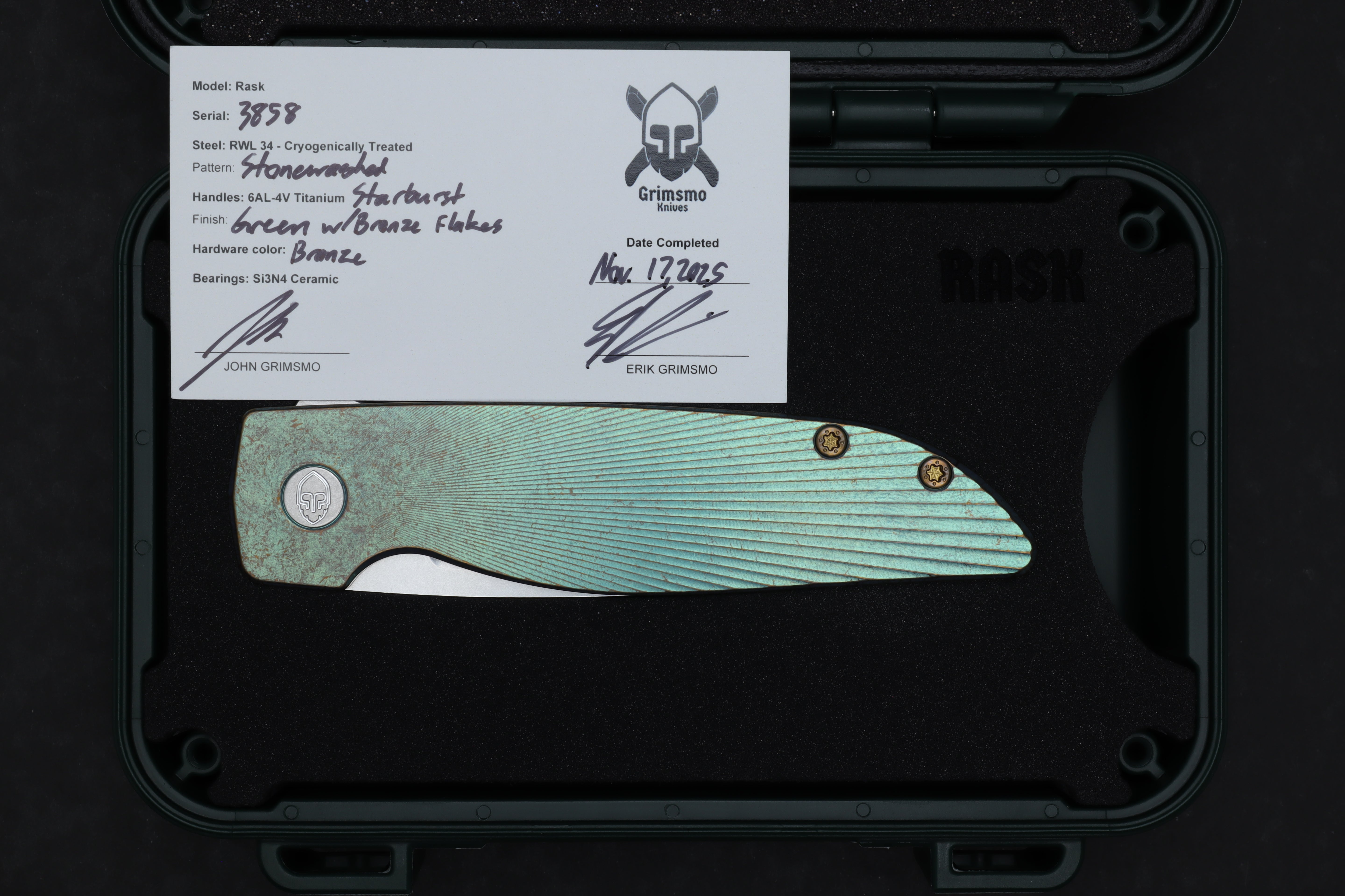 Rask #3858 9278341118