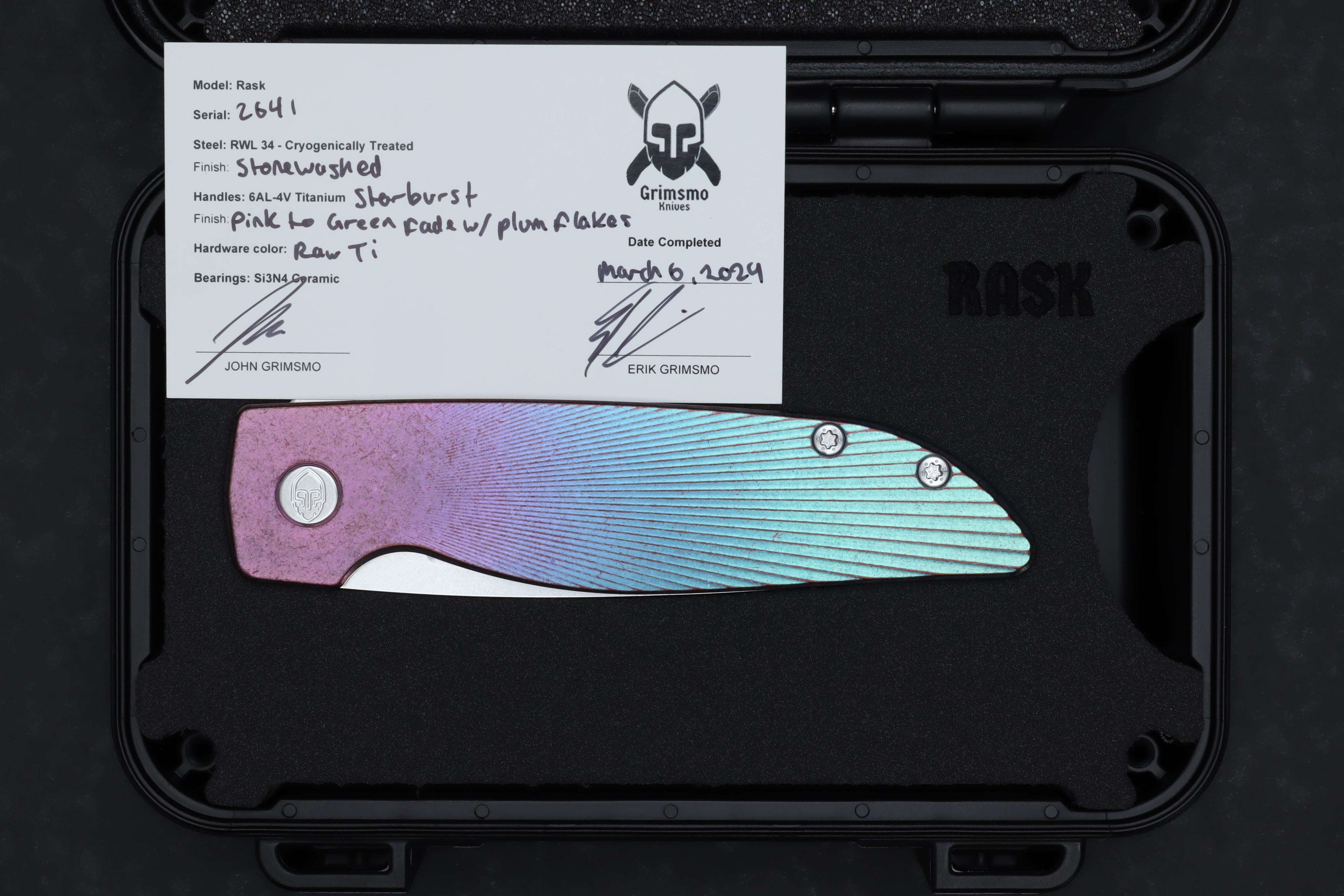 Rask #2641 9278340311