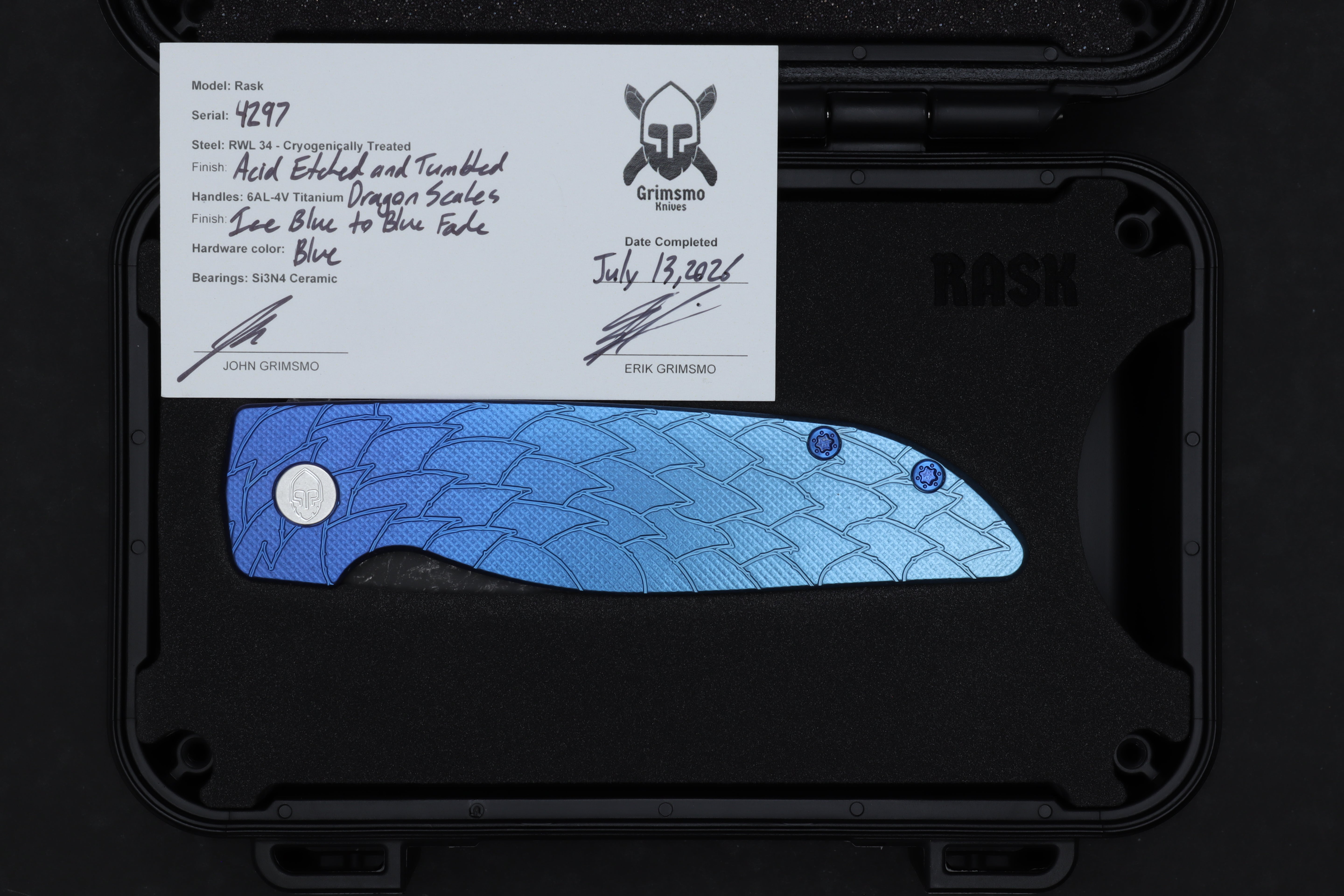 Rask #4297 9278340714