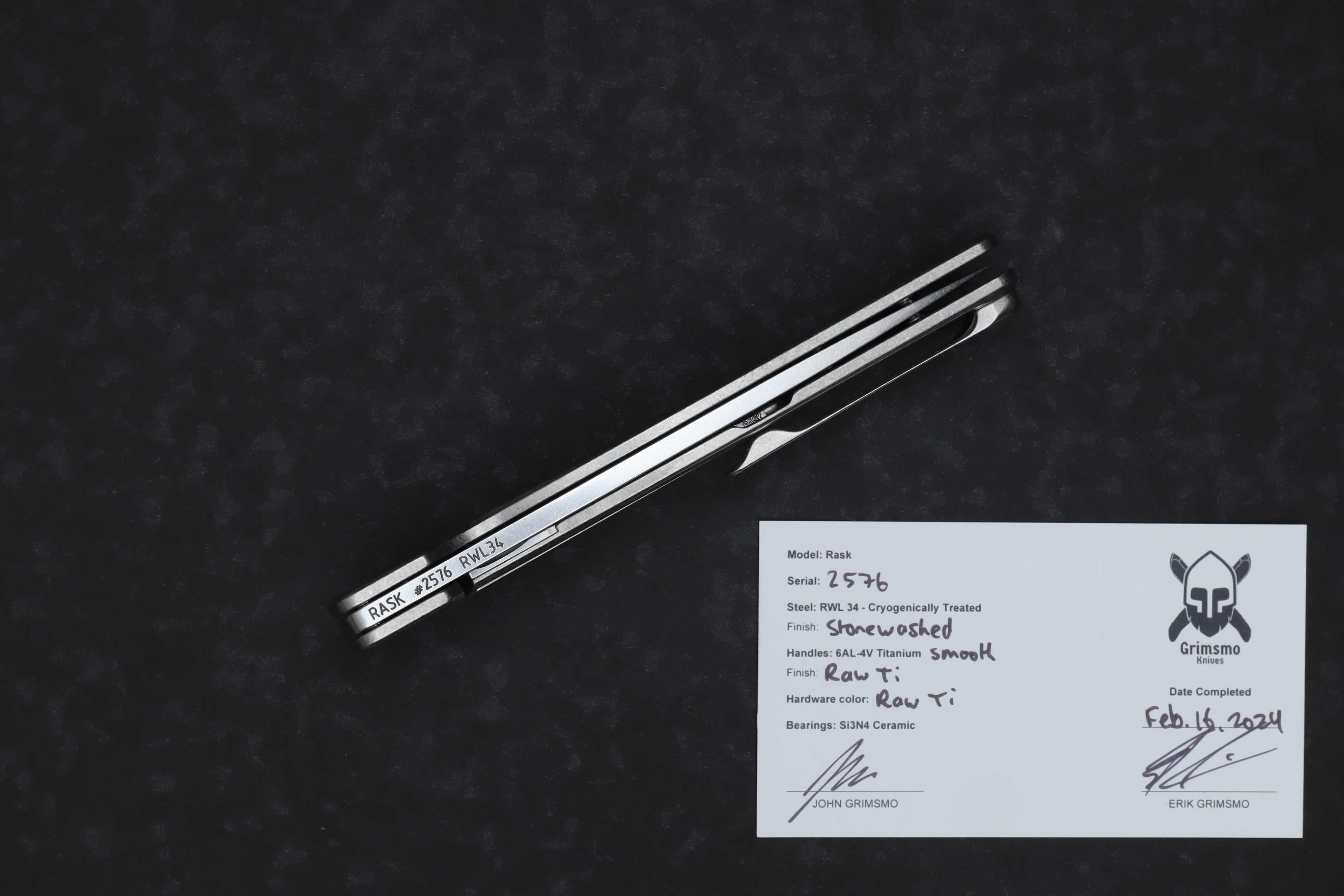 Rask #2576 9278340221