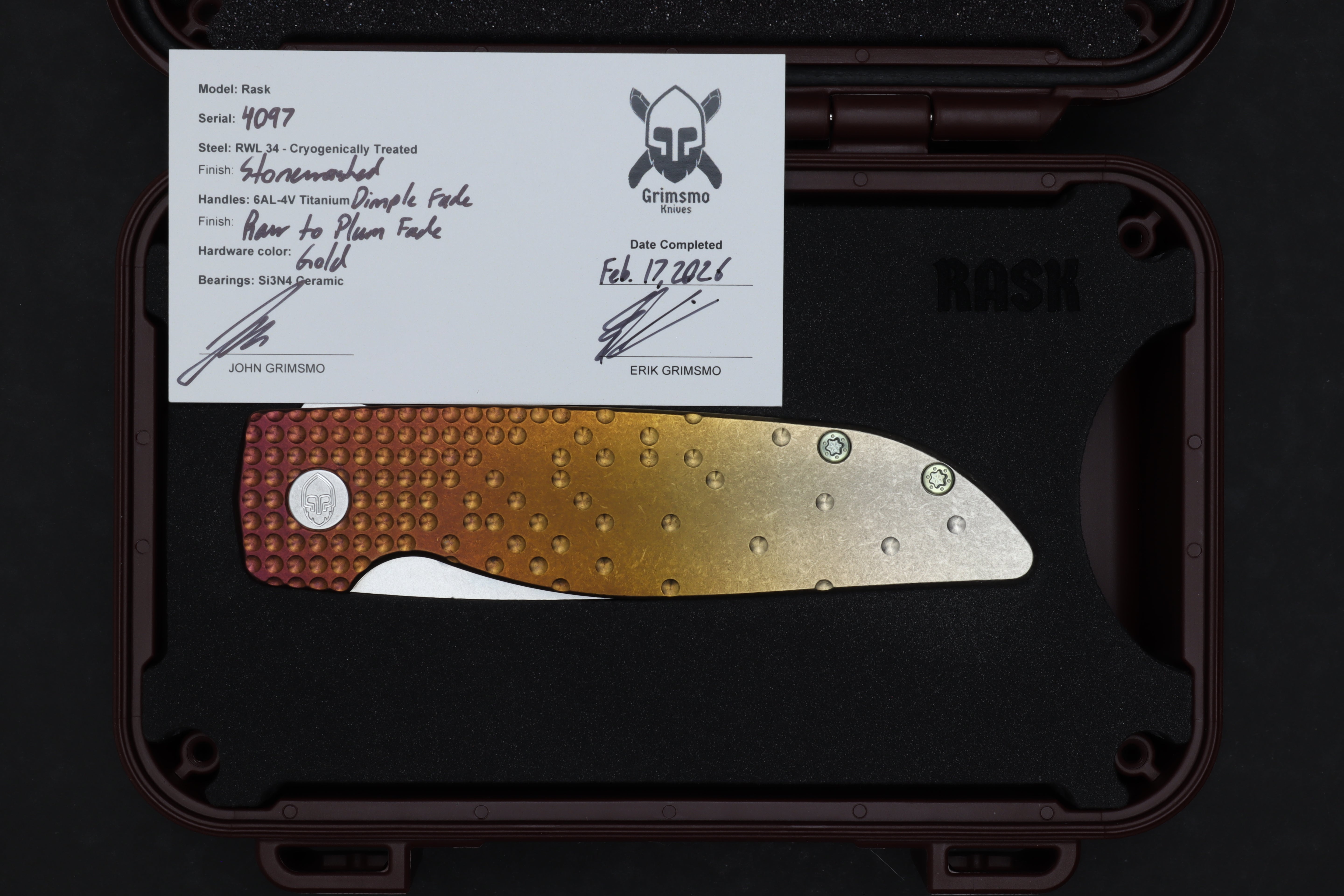 Rask #4097 9278340220