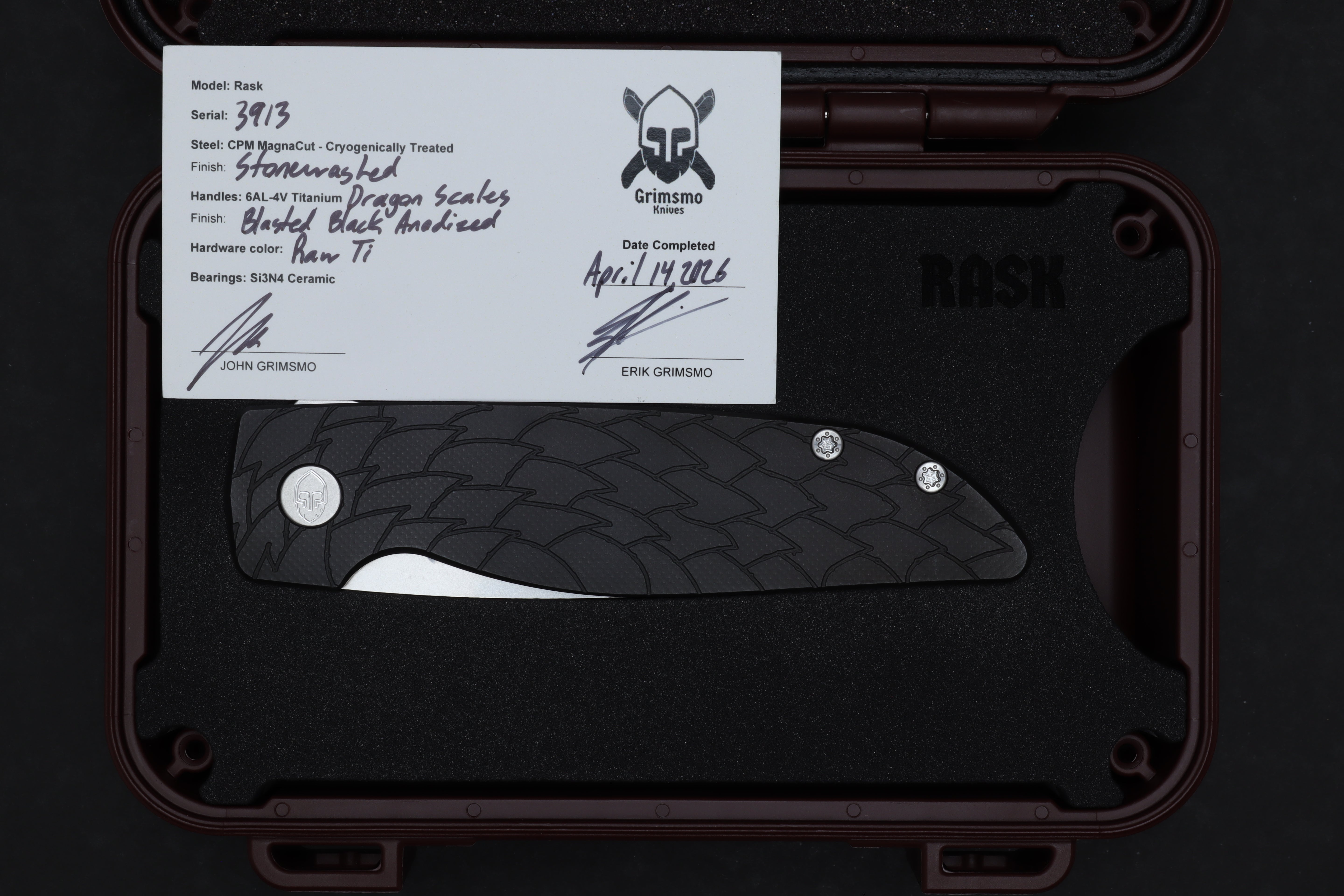 Rask #3913 9278340416