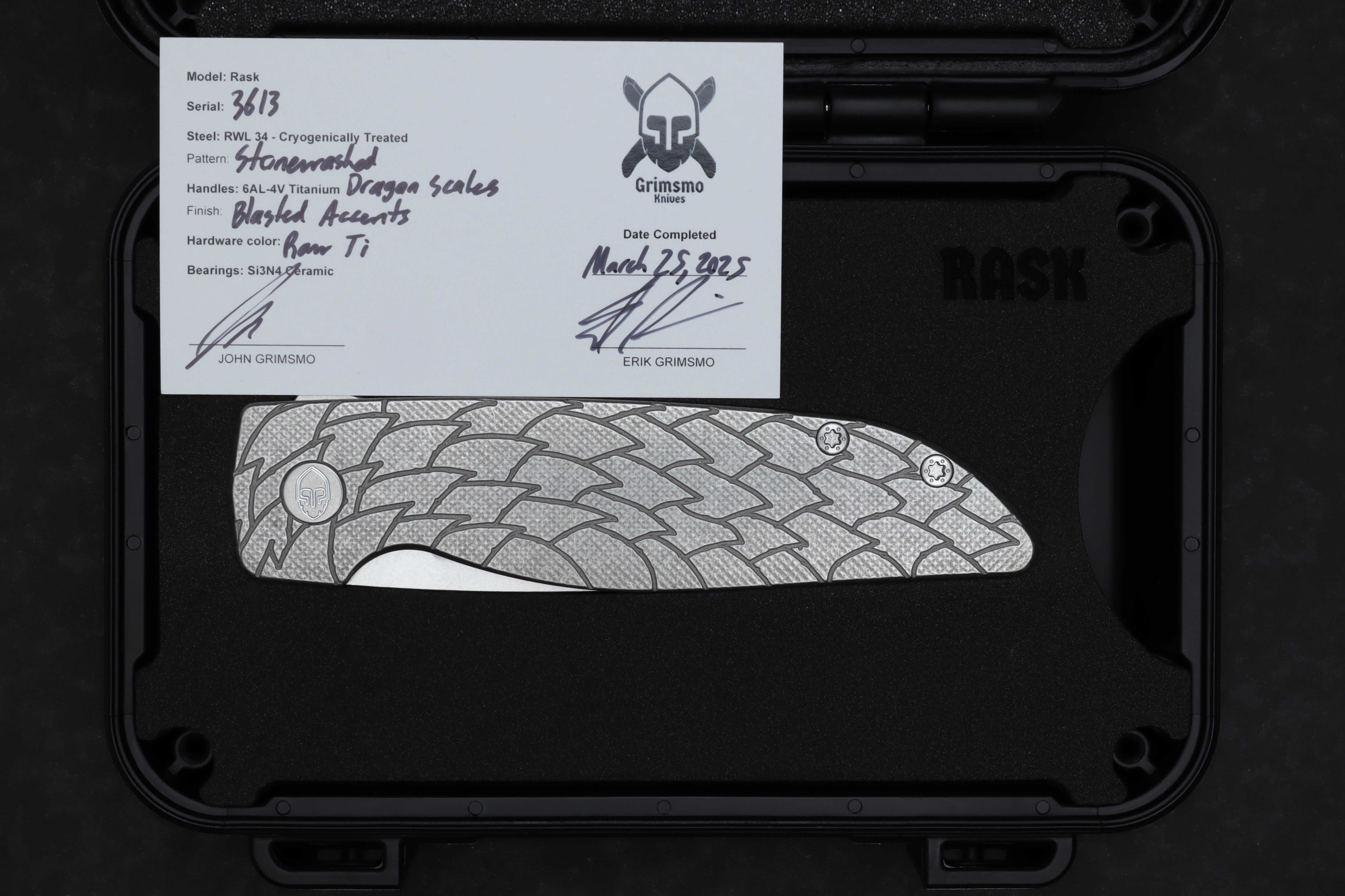 Rask #3613 9278340328