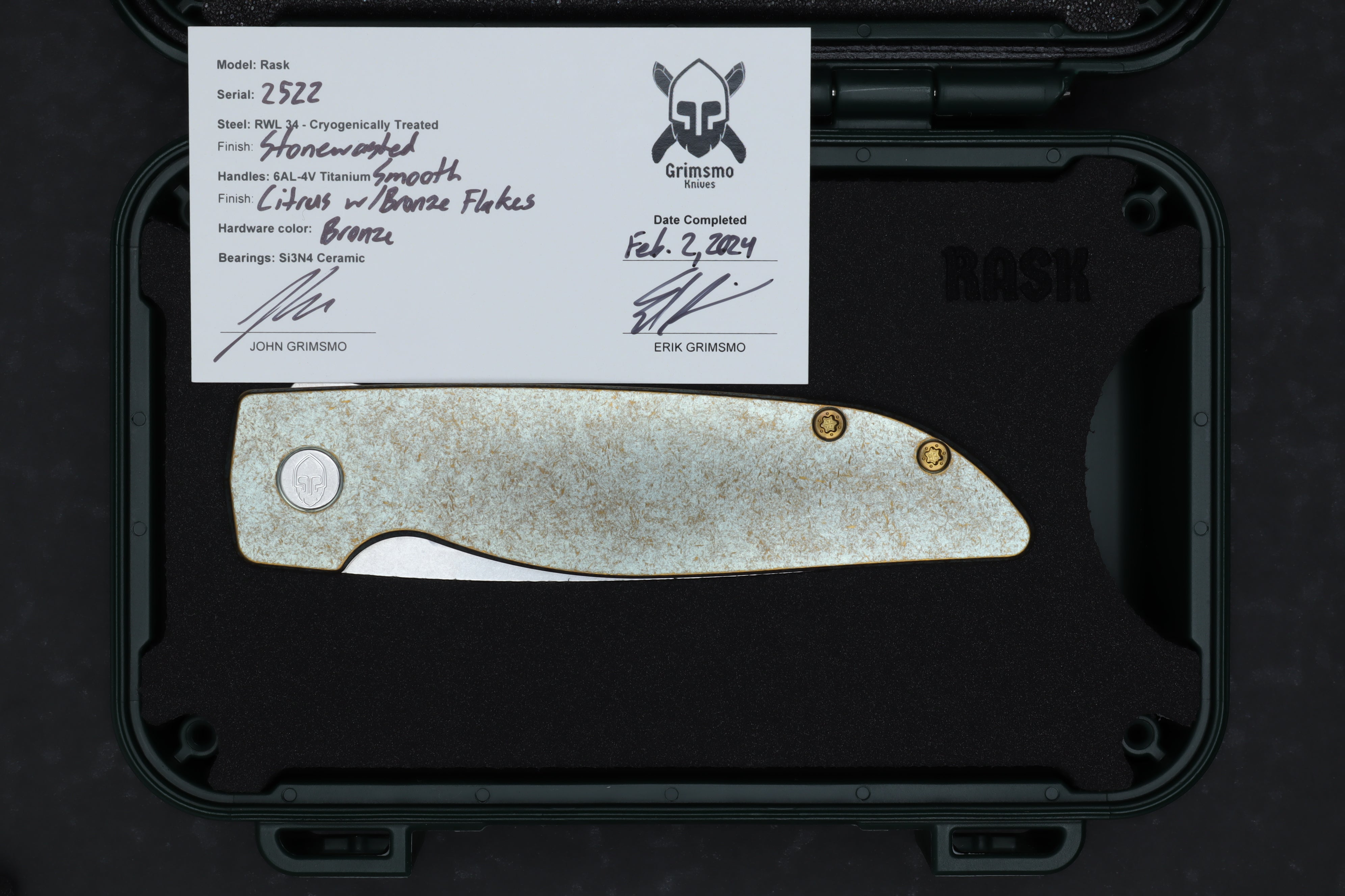 Rask #2522 9278340206