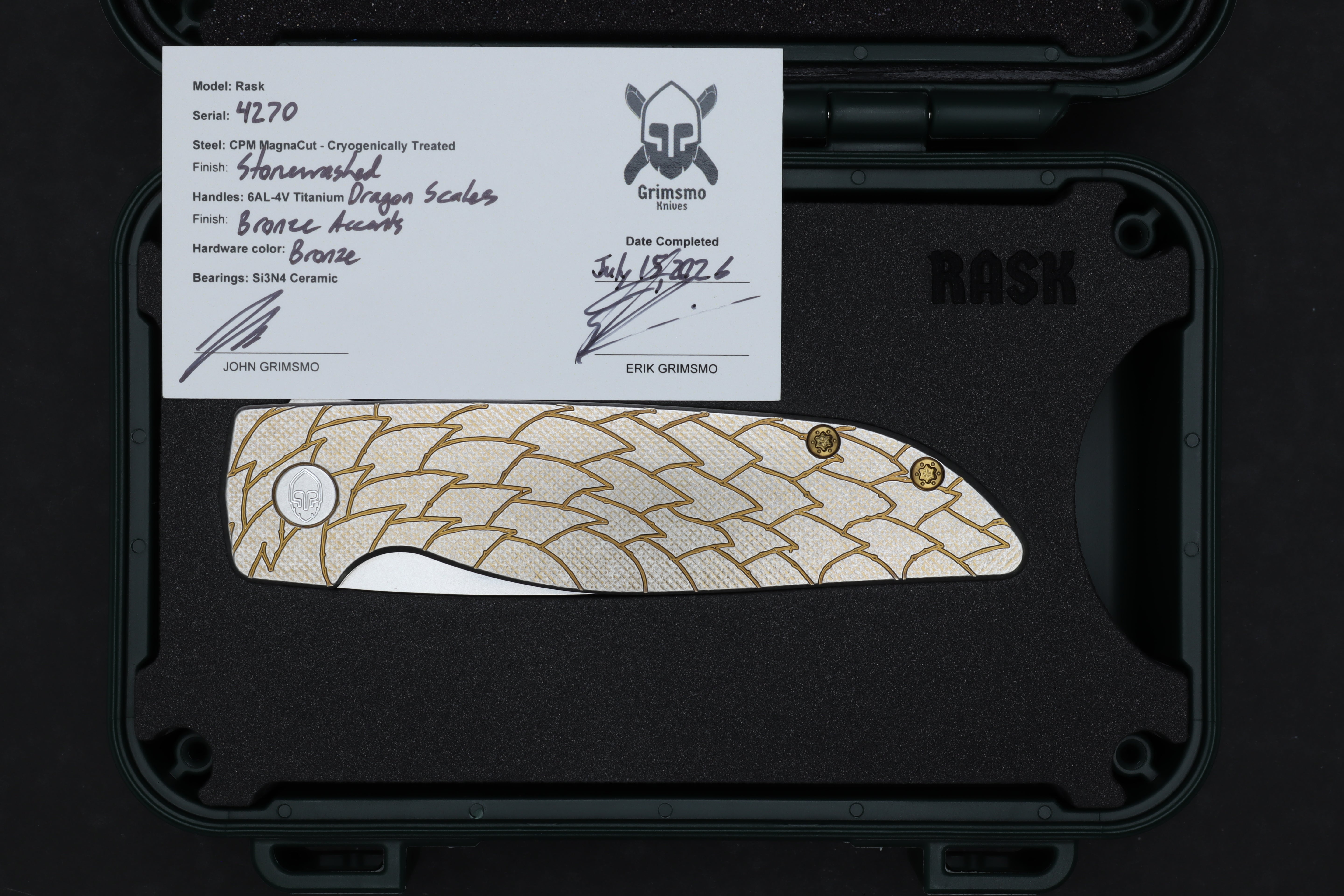 Rask #4270 9278340716