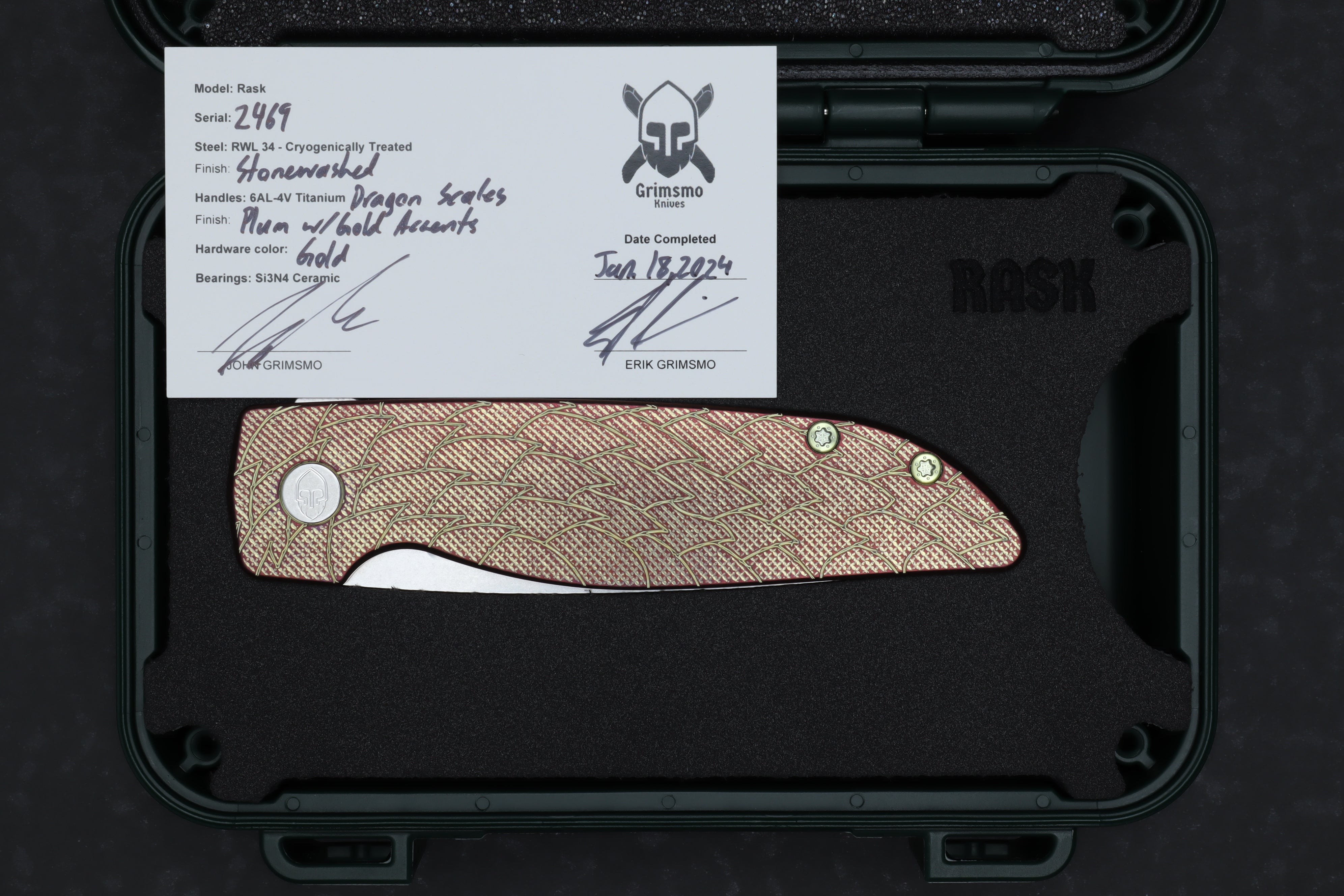 Rask #2469 8594850123