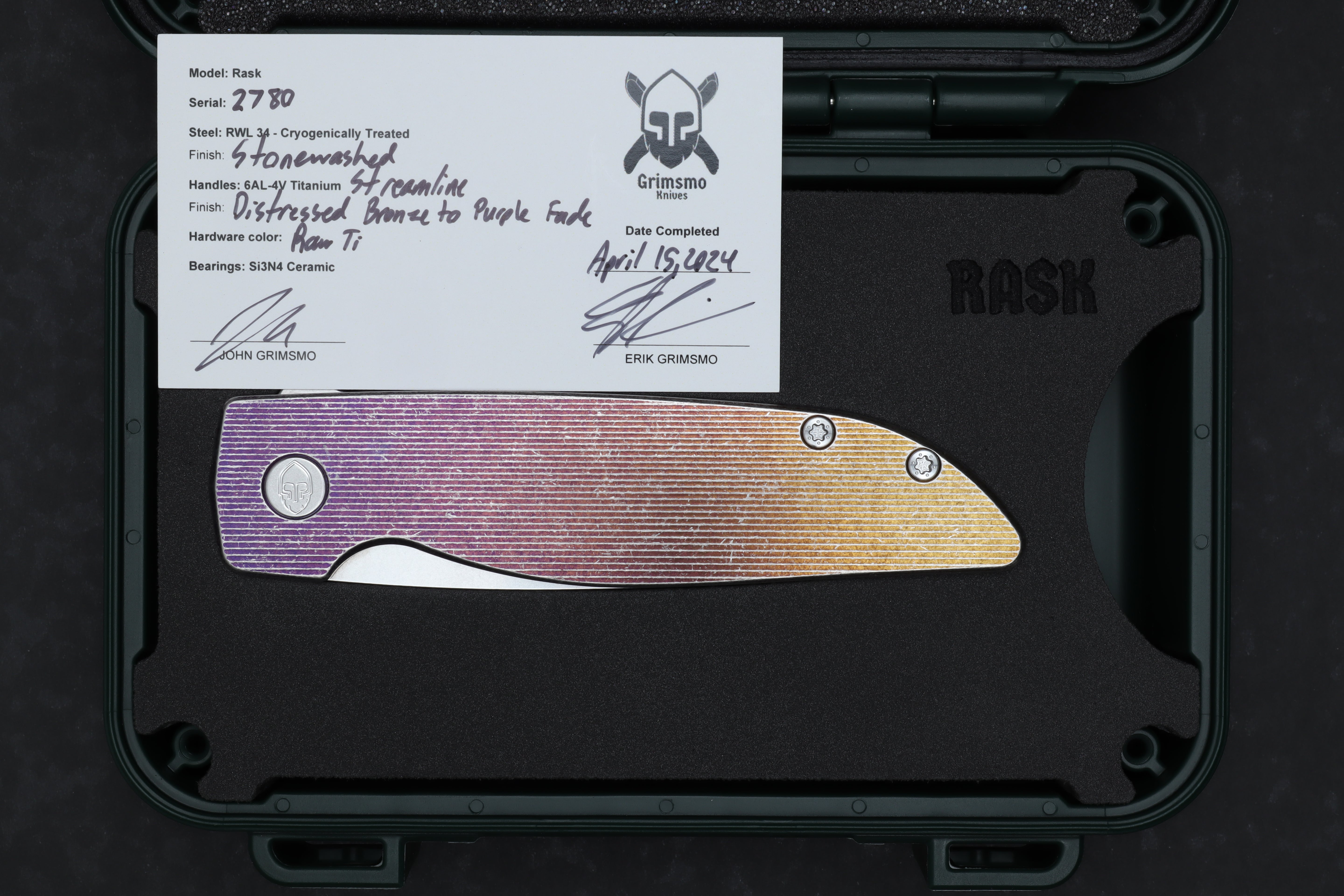 Rask #2780 9278340416