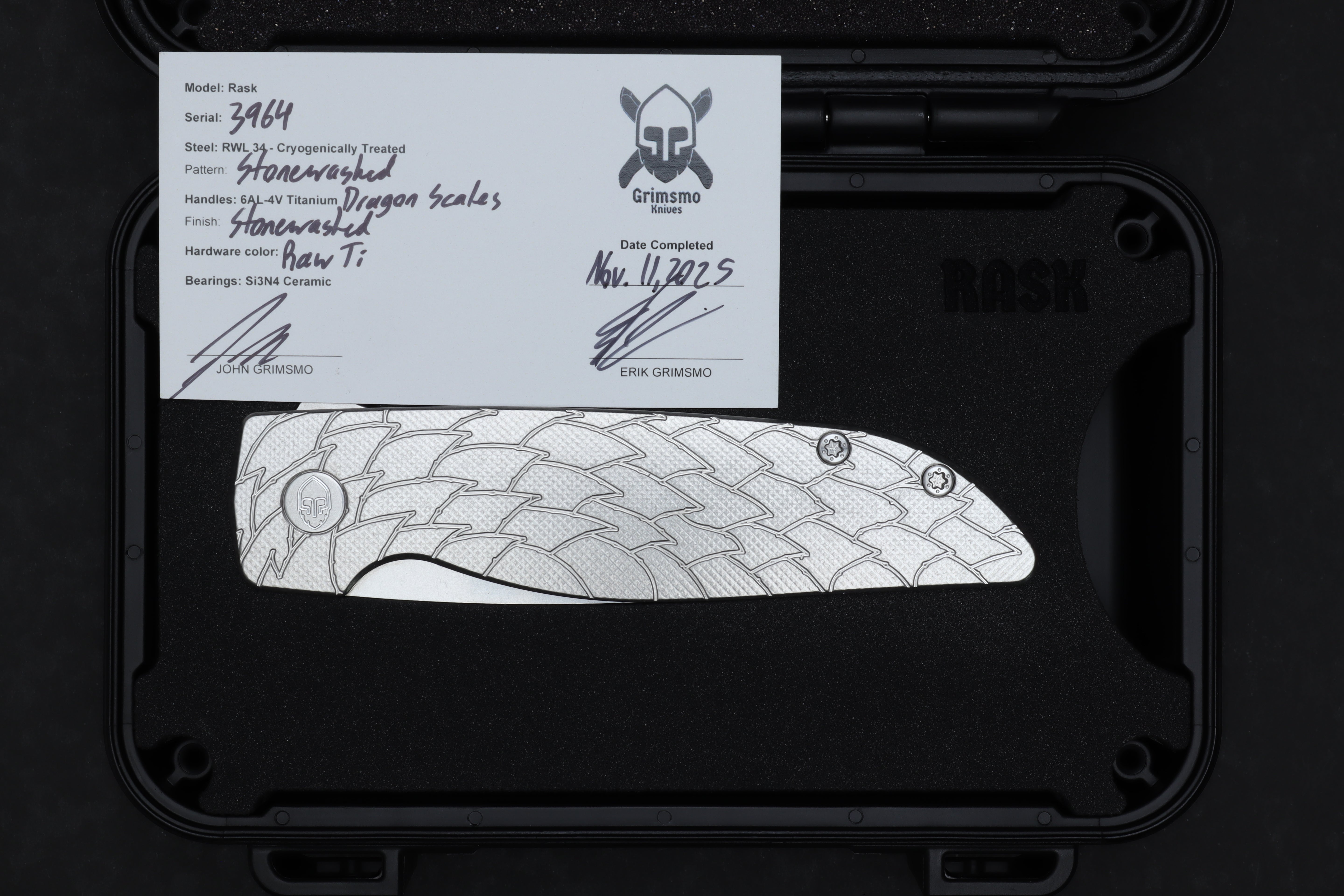 Rask #3964 9278341112