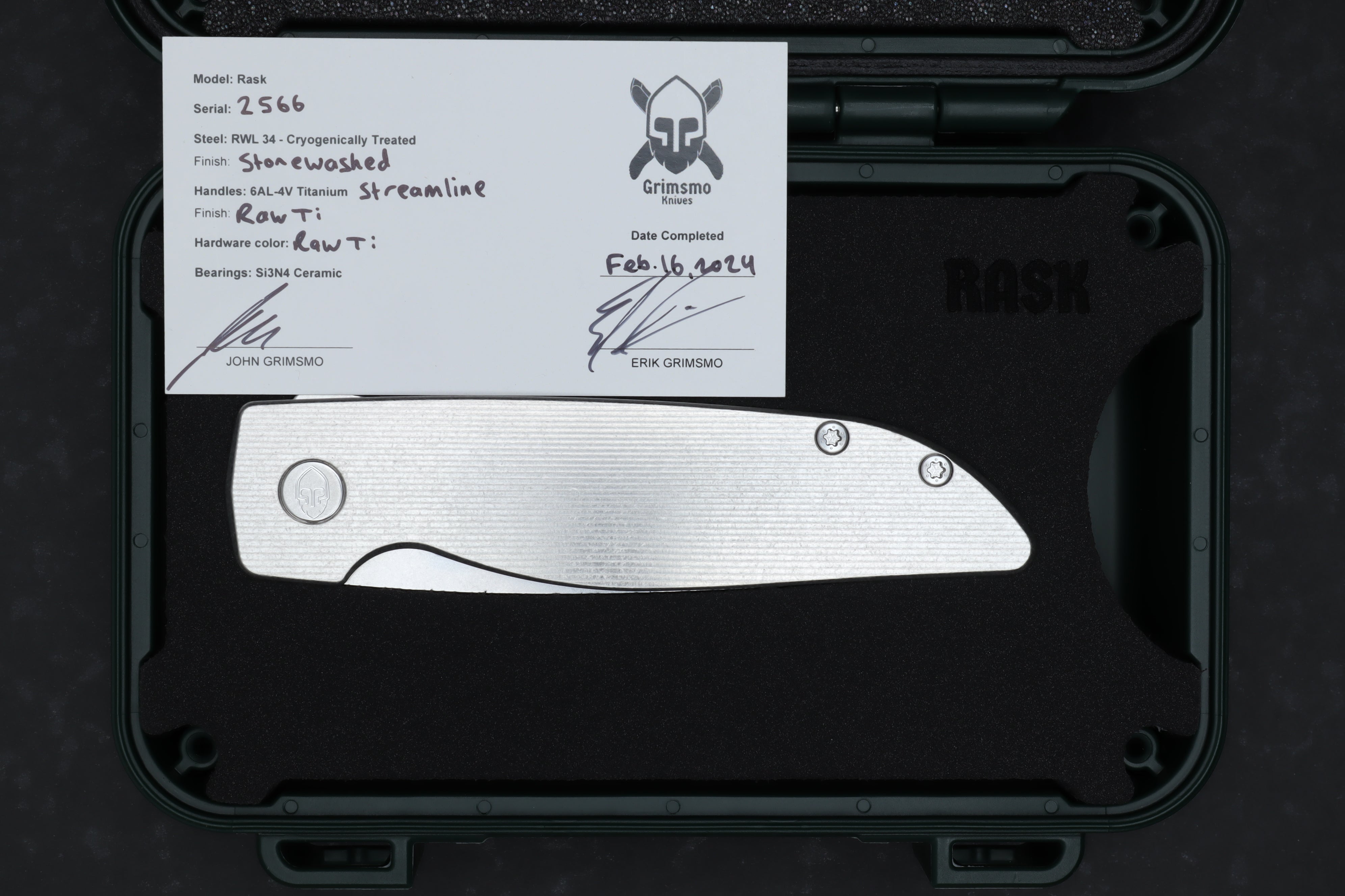 Rask #2566 9278340221