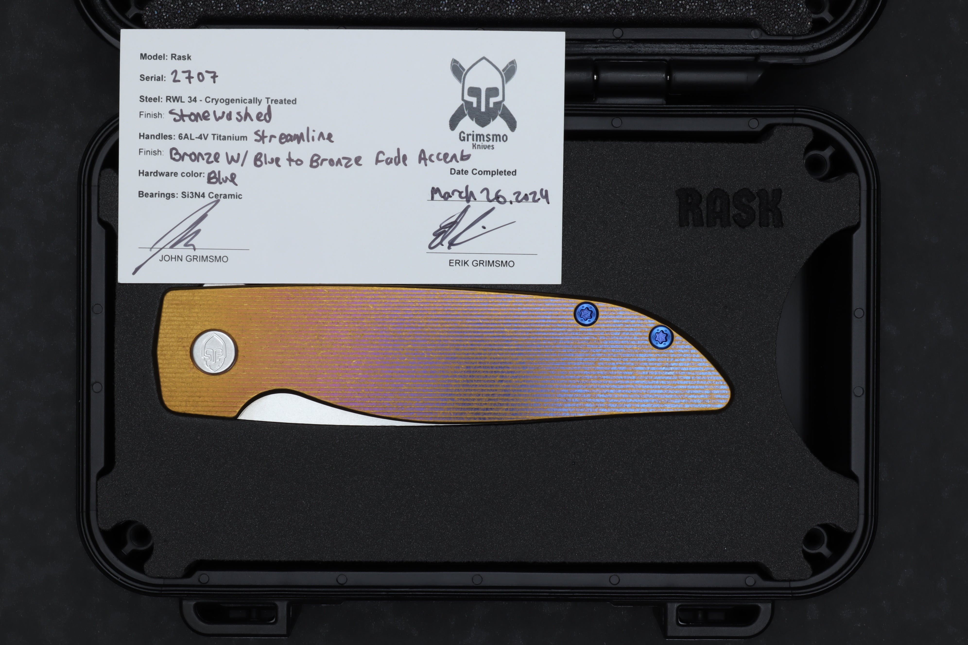 Rask #2707 9278340328