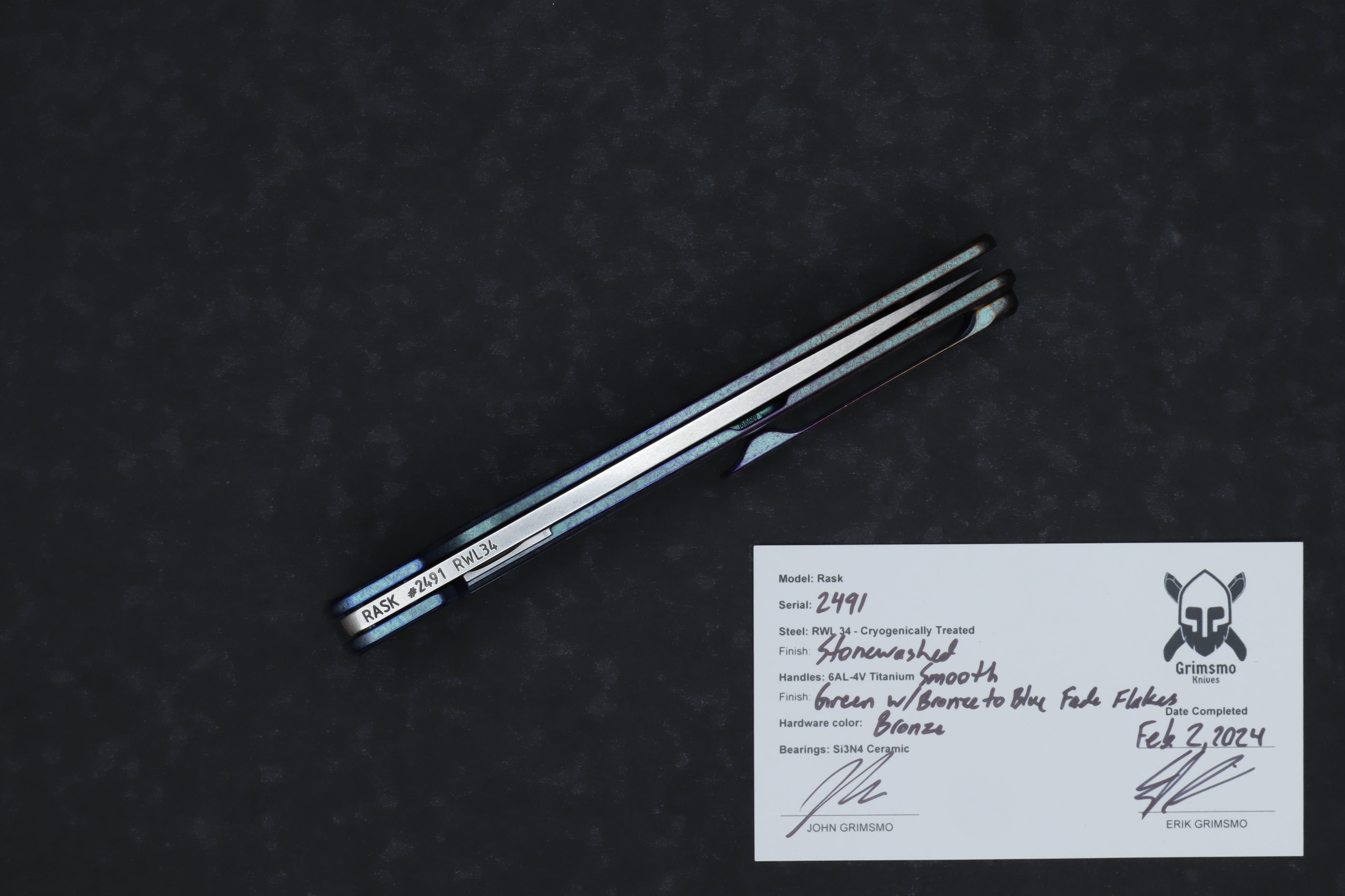 Rask #2491 9278340206